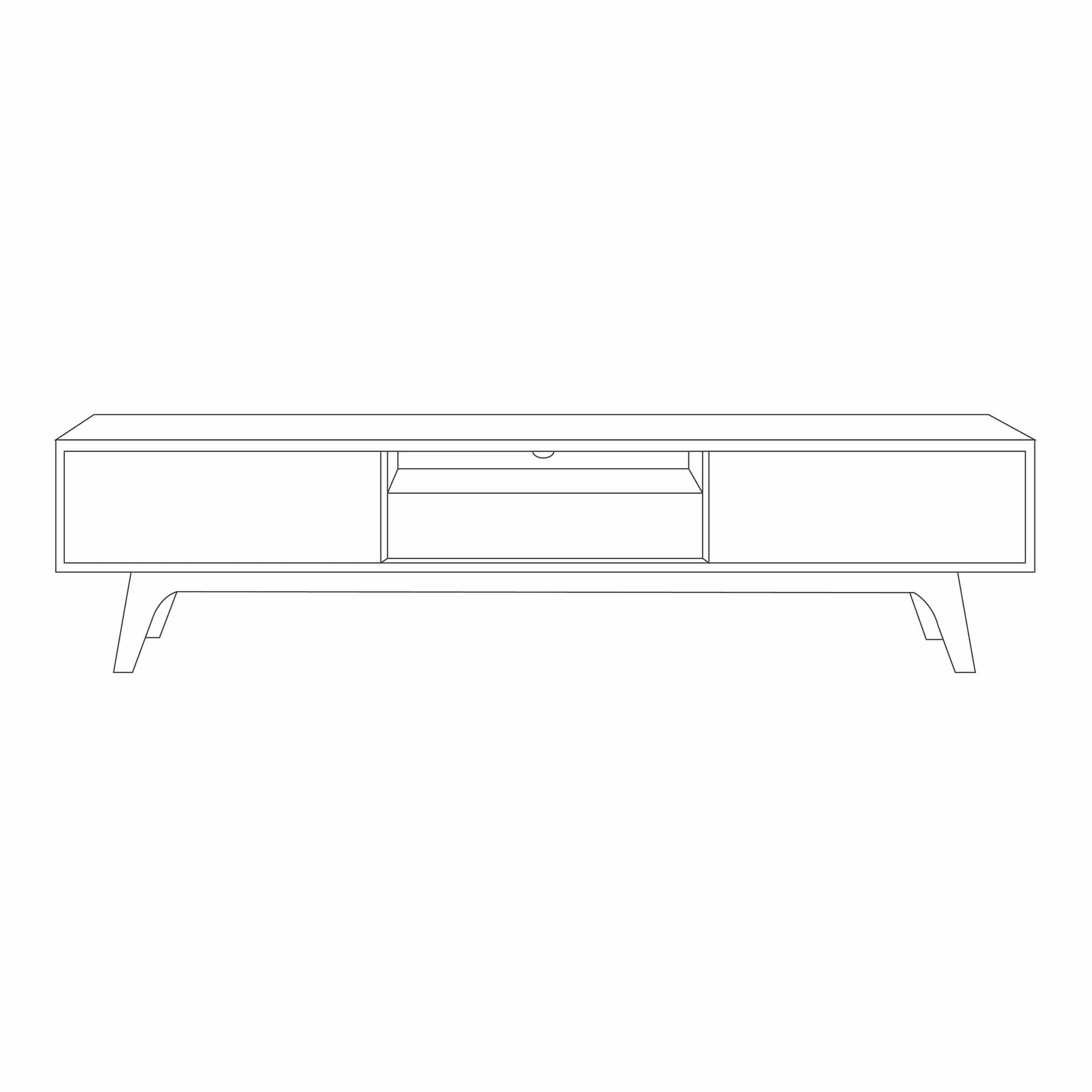 Ansley TV Console Unit