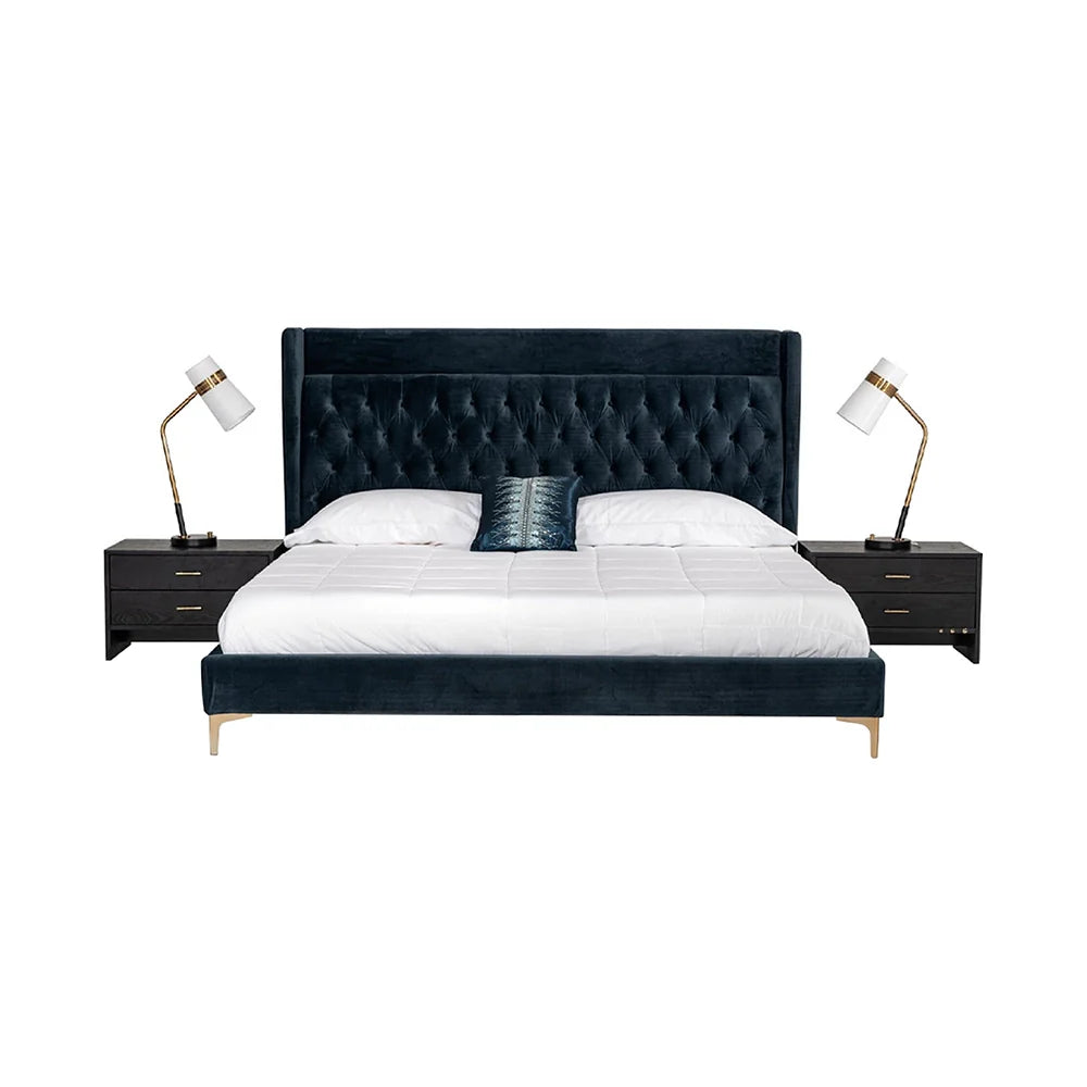 Campton Bed with Side Tables