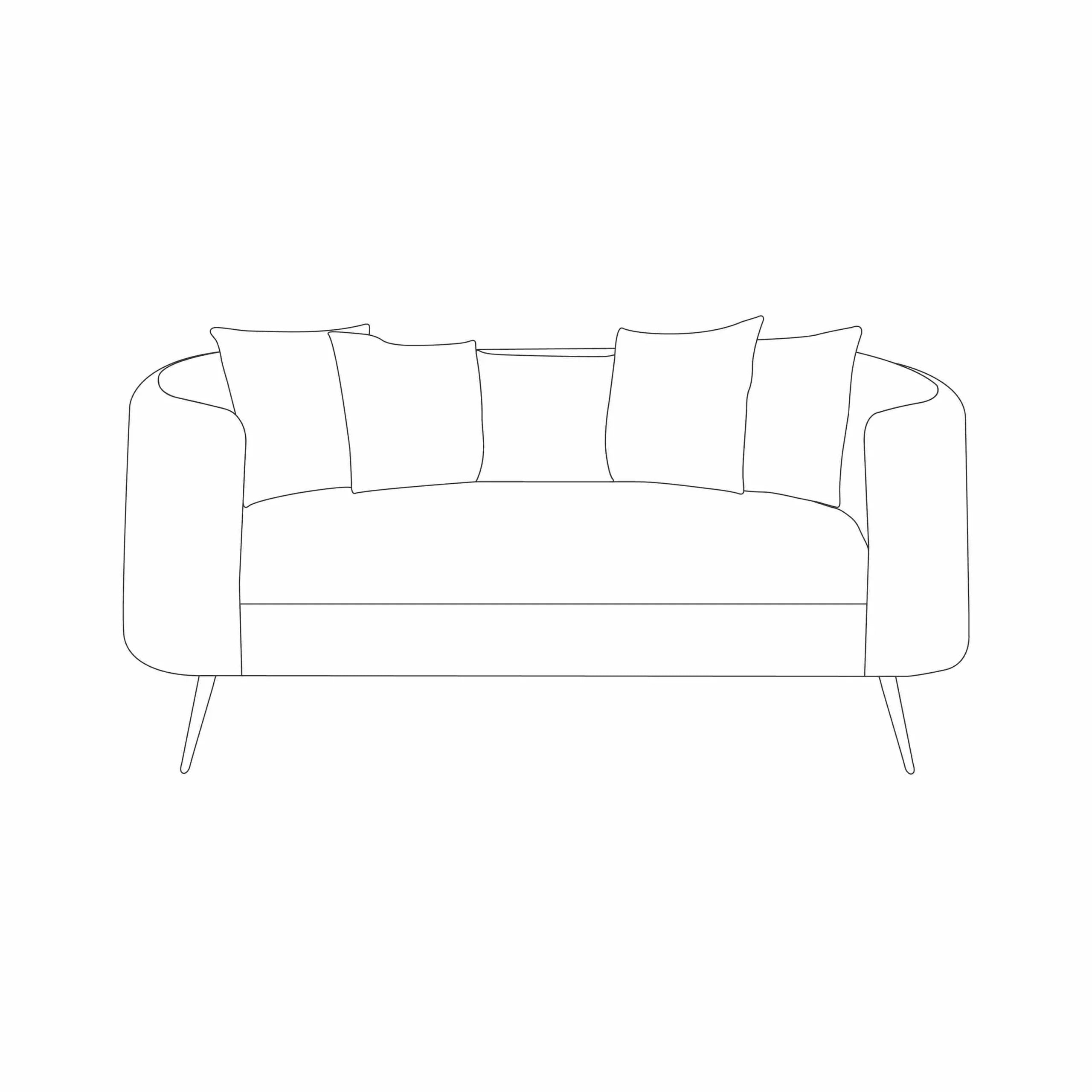 Crescent Sofa Set