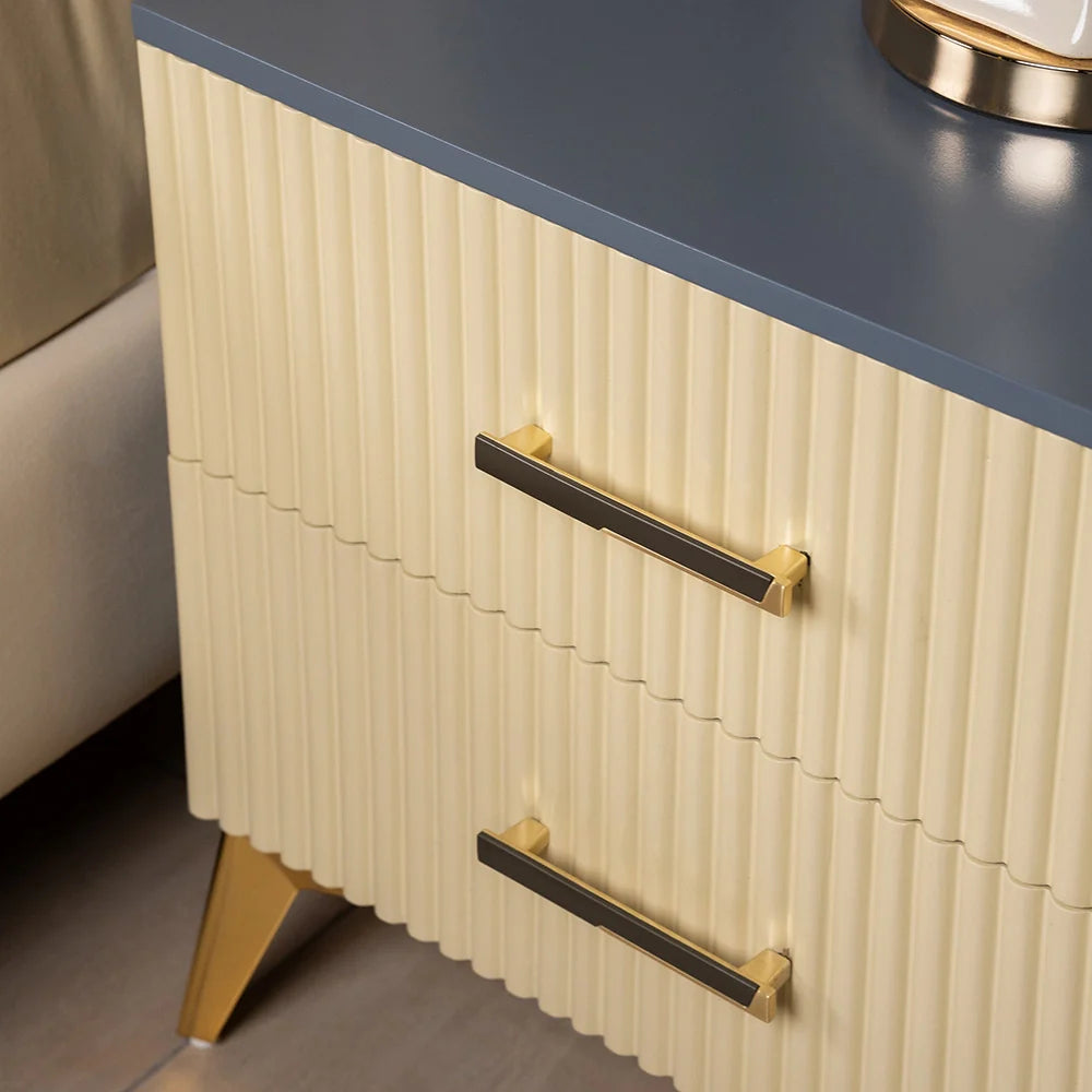 Evelyn Bed with Side Tables