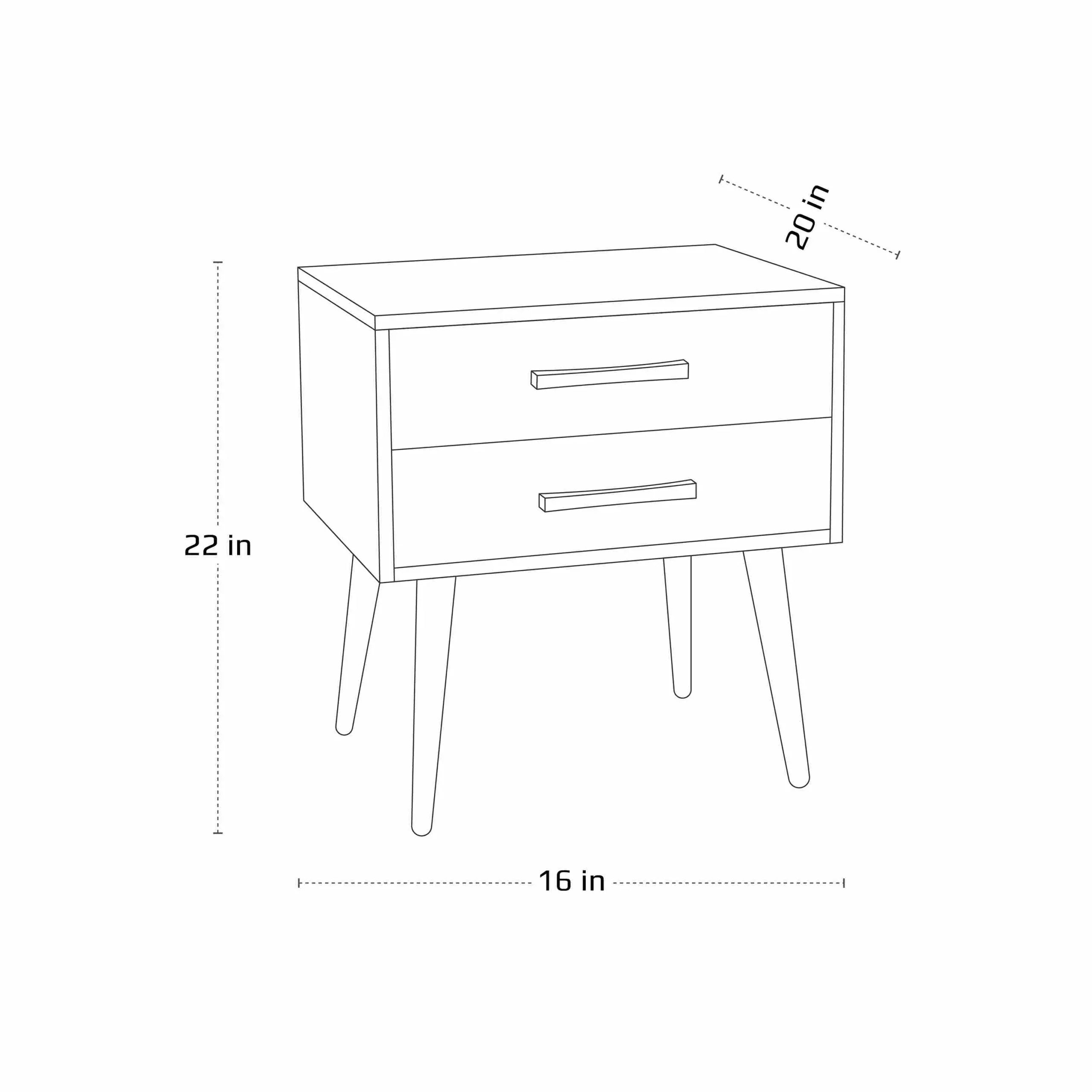 Jude bed Side Table