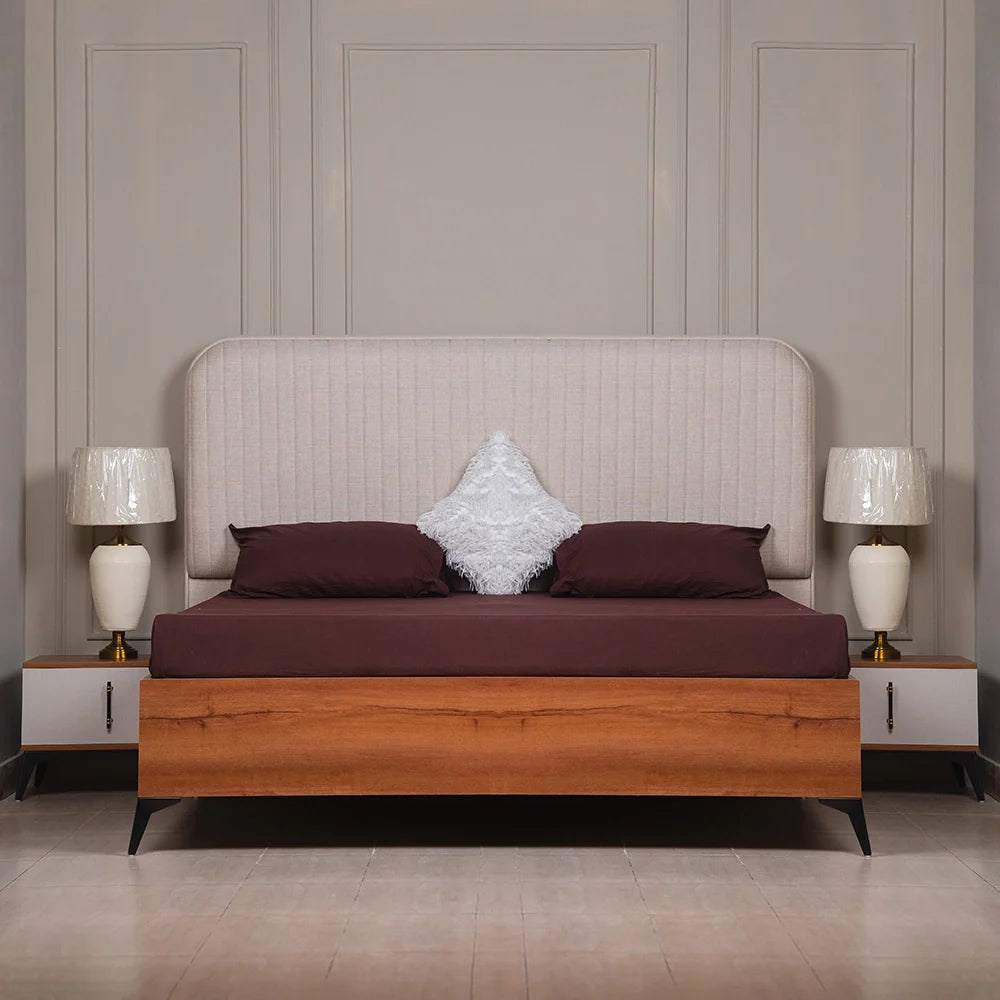Emre Bed with Side Tables
