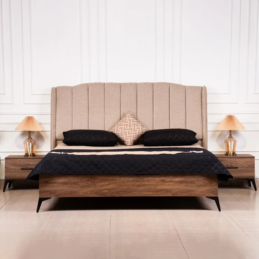 Amador Bed with Side Tables