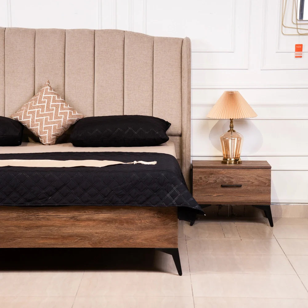 Amador Bed with Side Tables