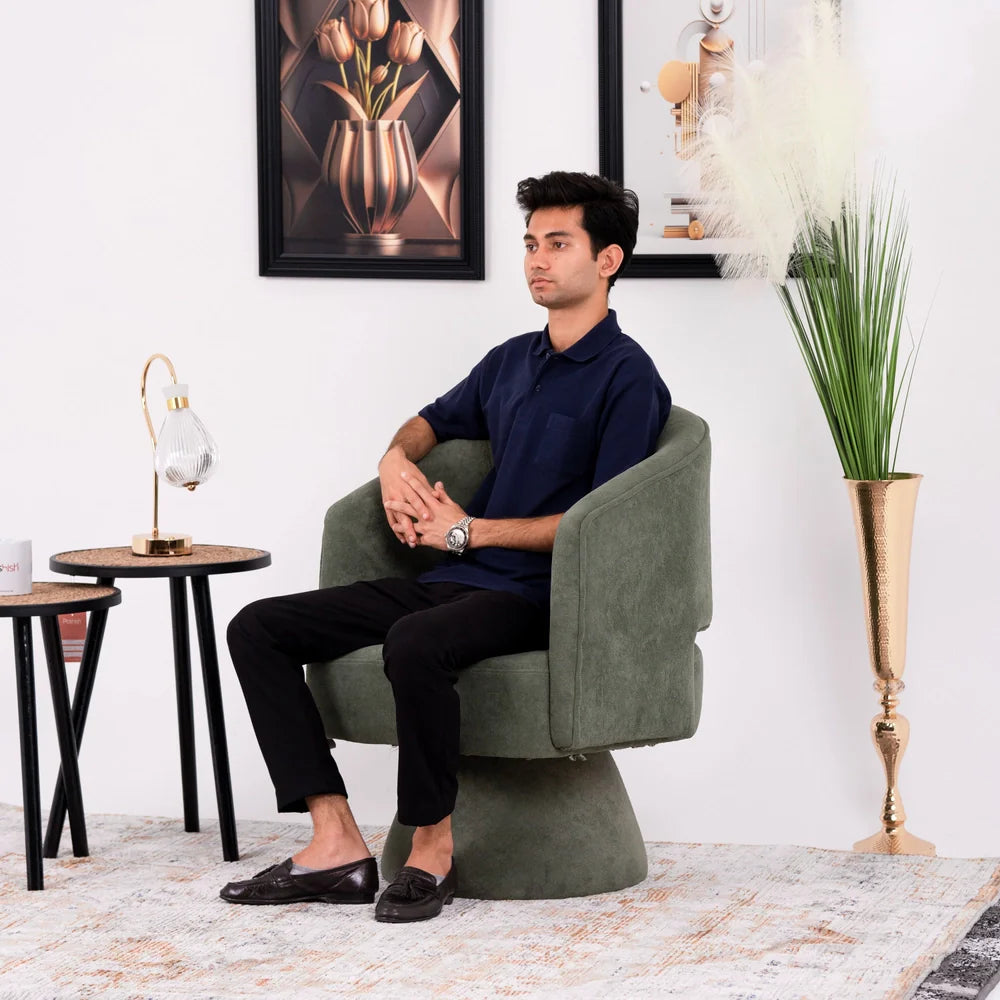 Zenon Accent Chair (Revolving)