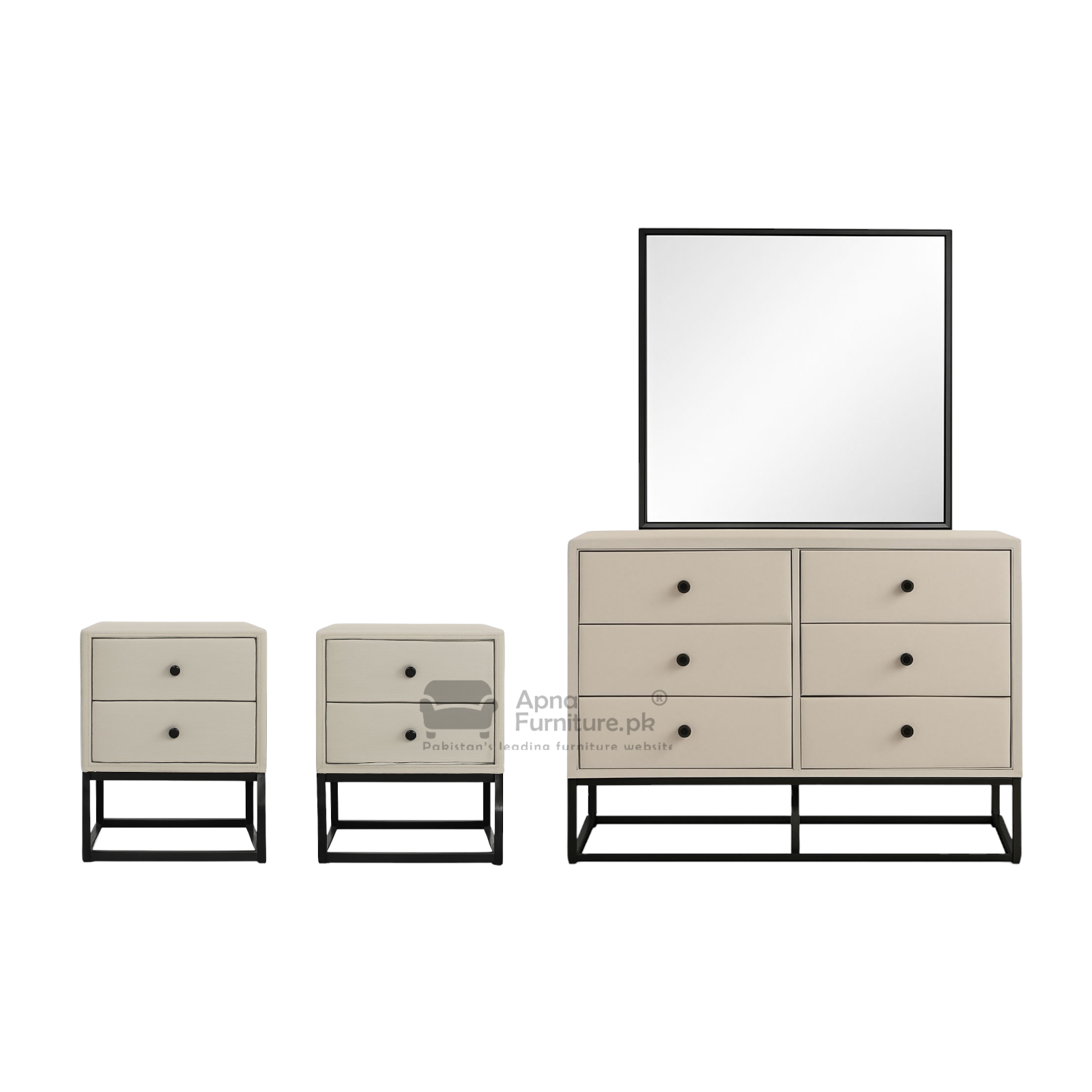 Latin Double Bed Set (5 Piece)