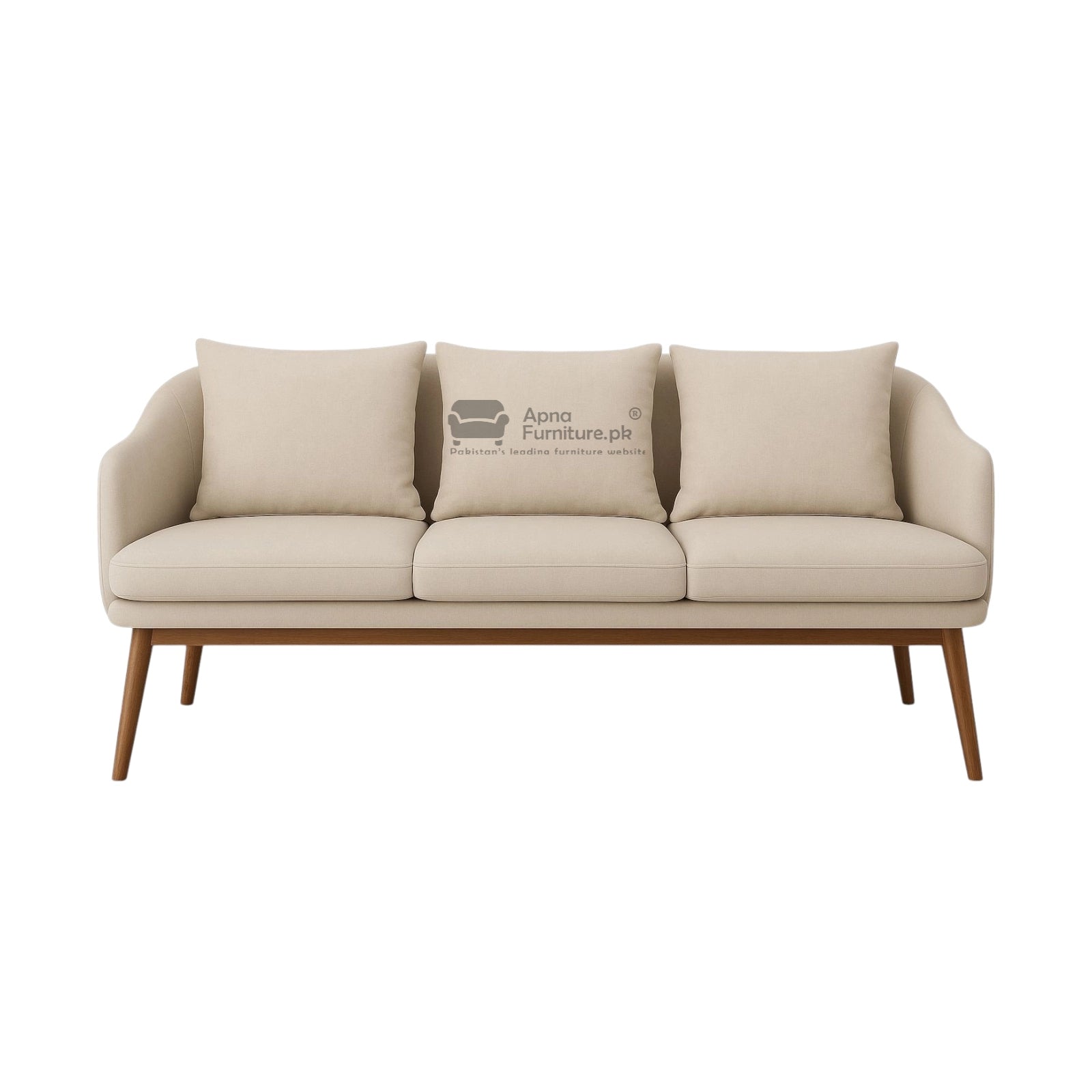 Firo 6 seater sofa set in Solid Wood