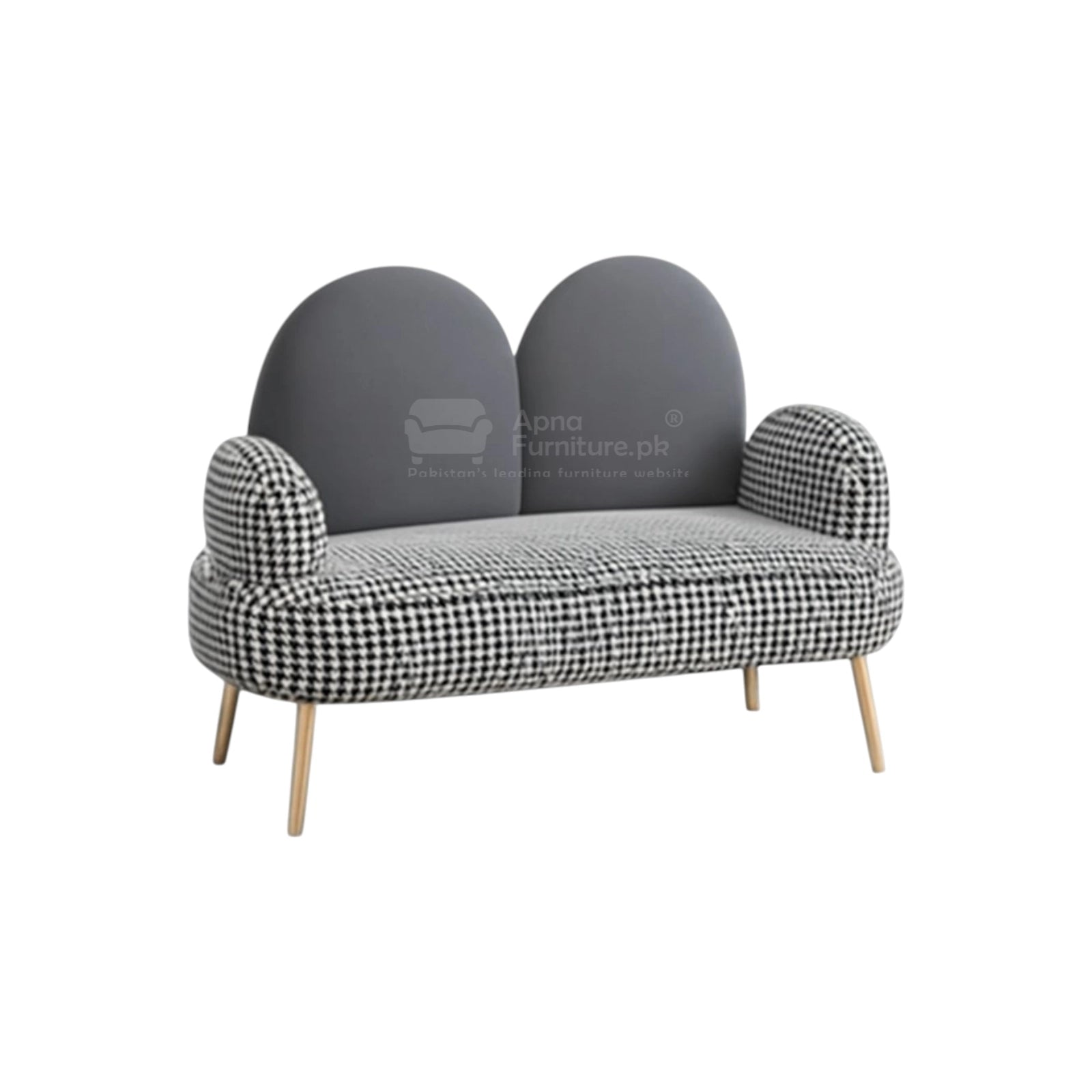 Yuno 6 seater sofa set in solid wood