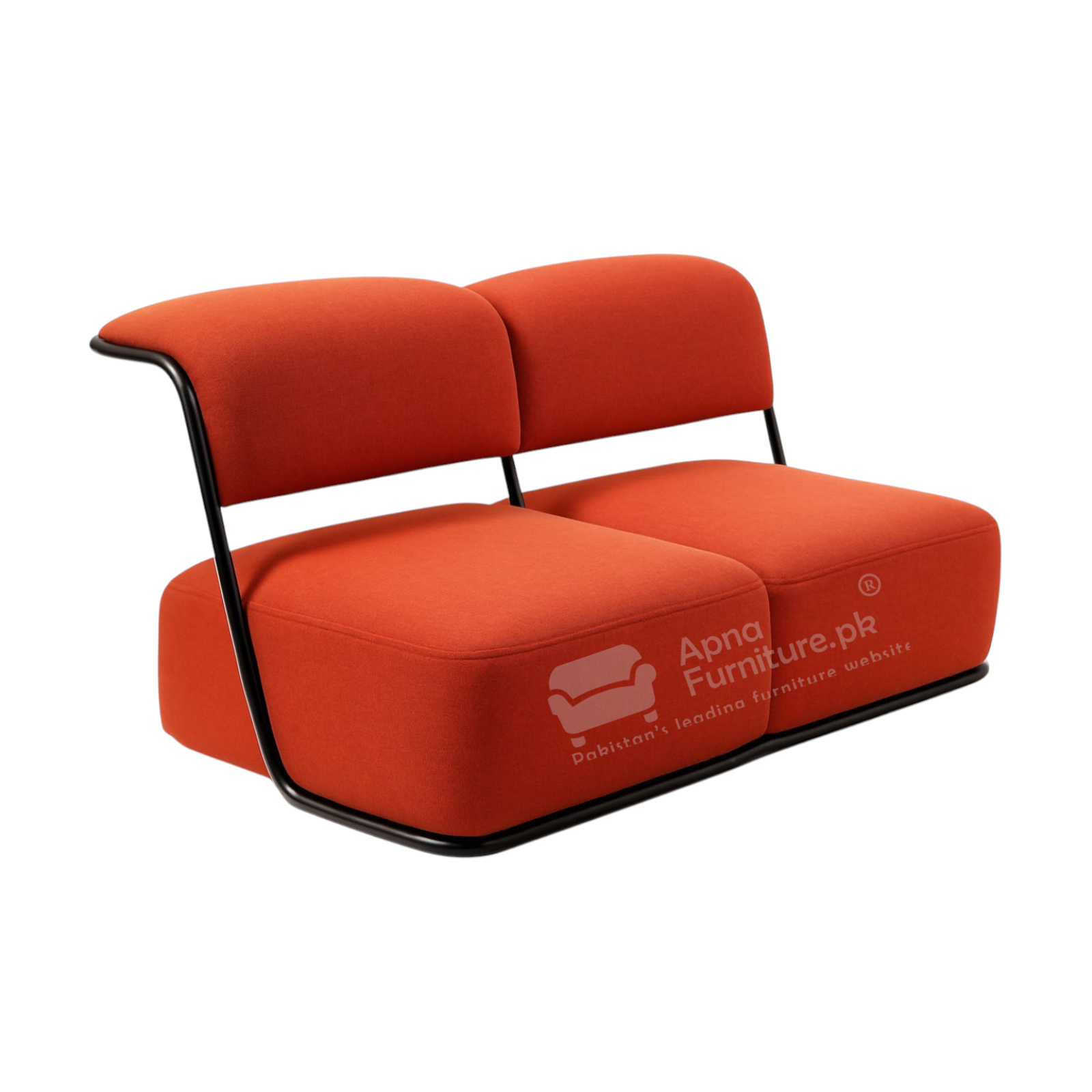 Zuno 6 Seater Sofa Set Wood and Iron