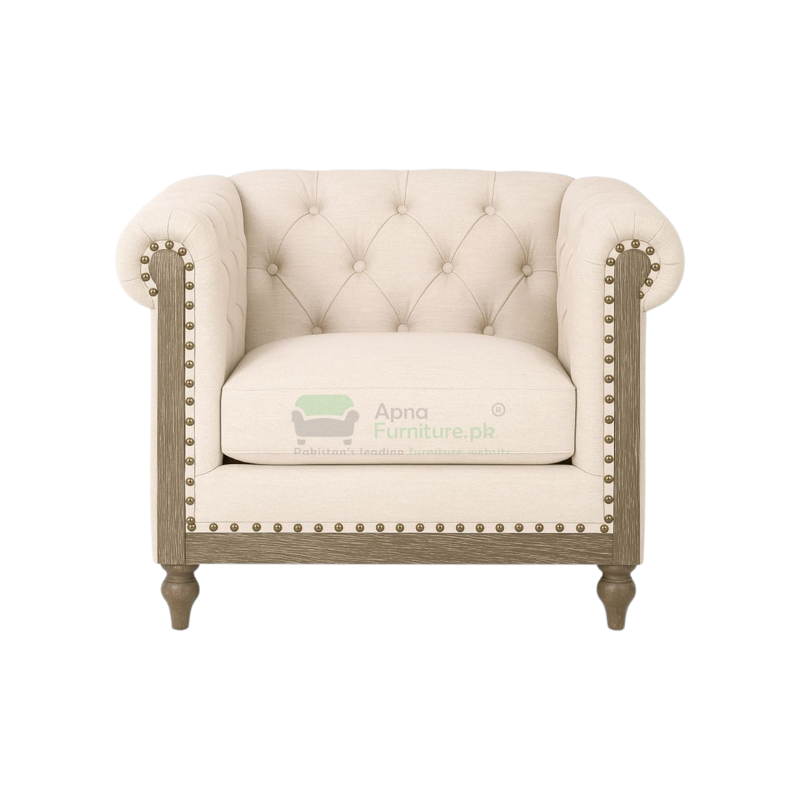 Niks 6 Seater Sofa Set in Solid Wood