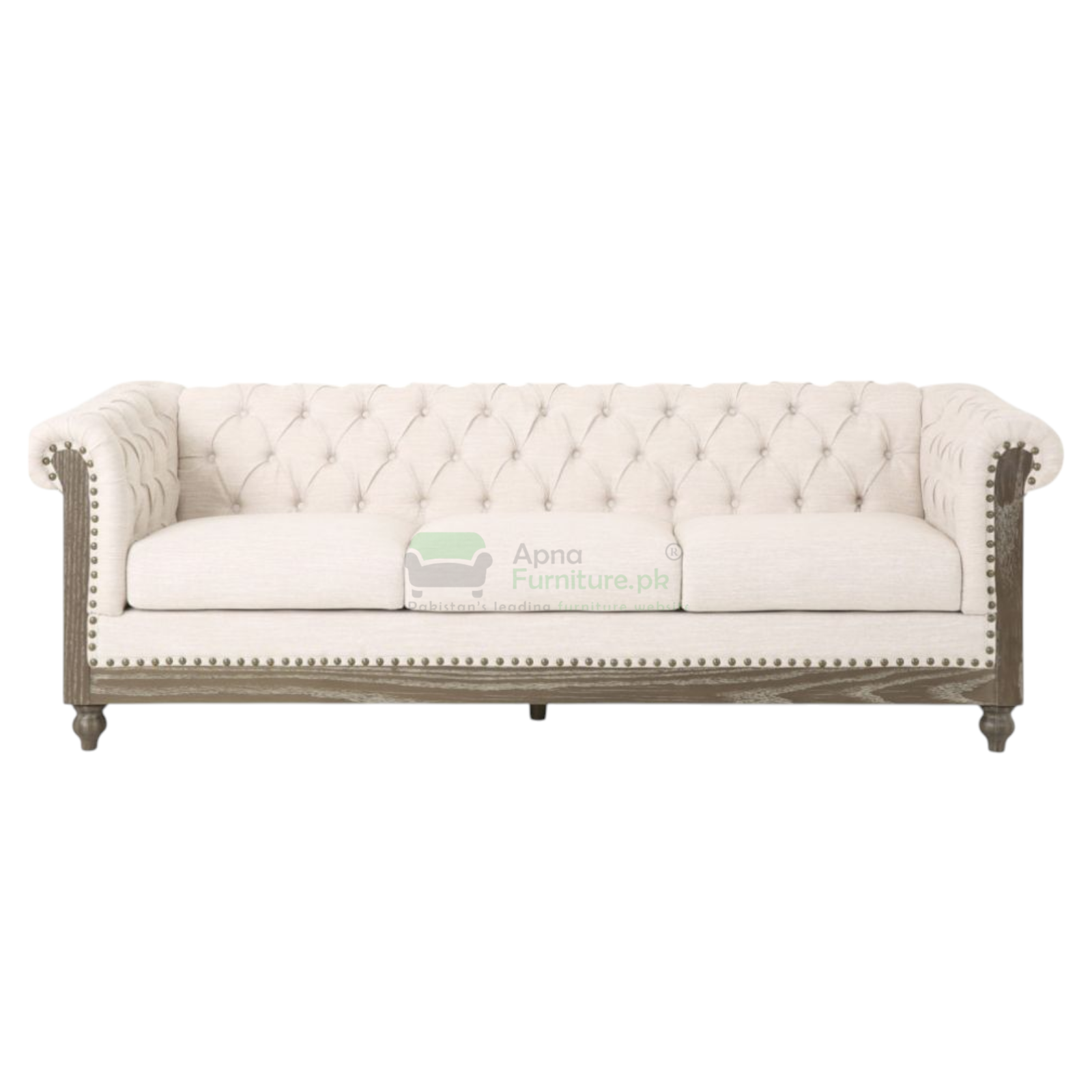 Niks 6 Seater Sofa Set in Solid Wood