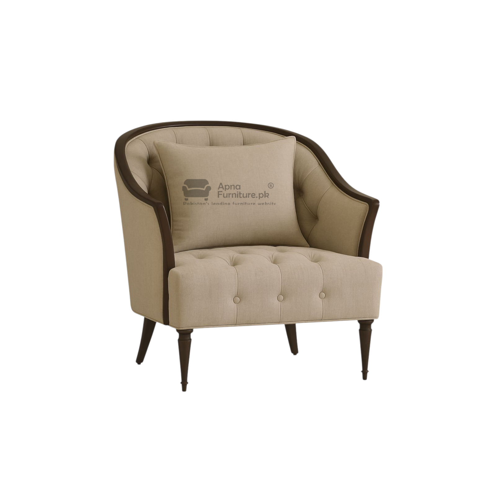 Spout 6 seater sofa set in Solid Wood