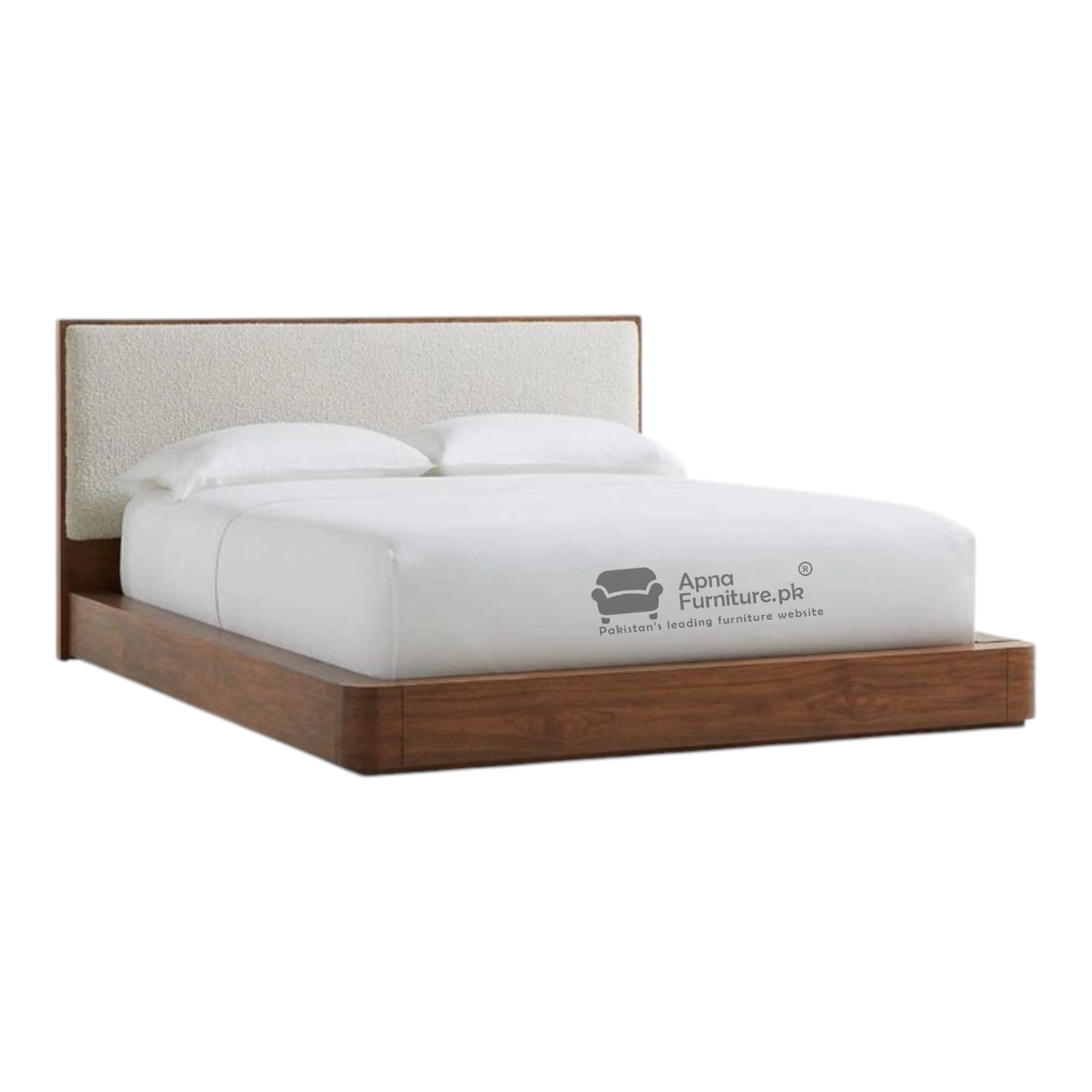 Matika Double Bed Set - 5 Piece - Sheesham Wood Veneer
