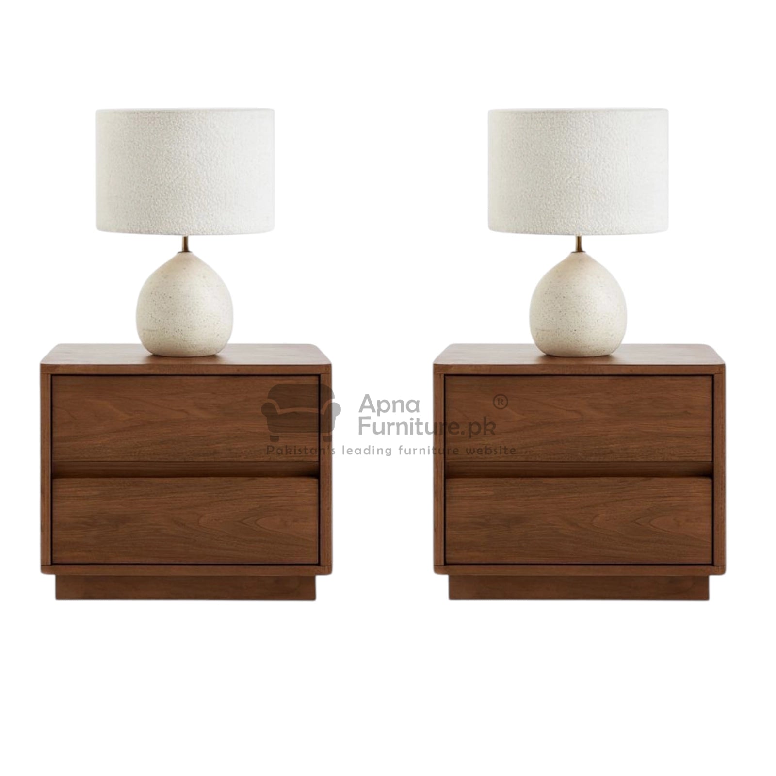 Matika Double Bed Set - 5 Piece - Sheesham Wood Veneer