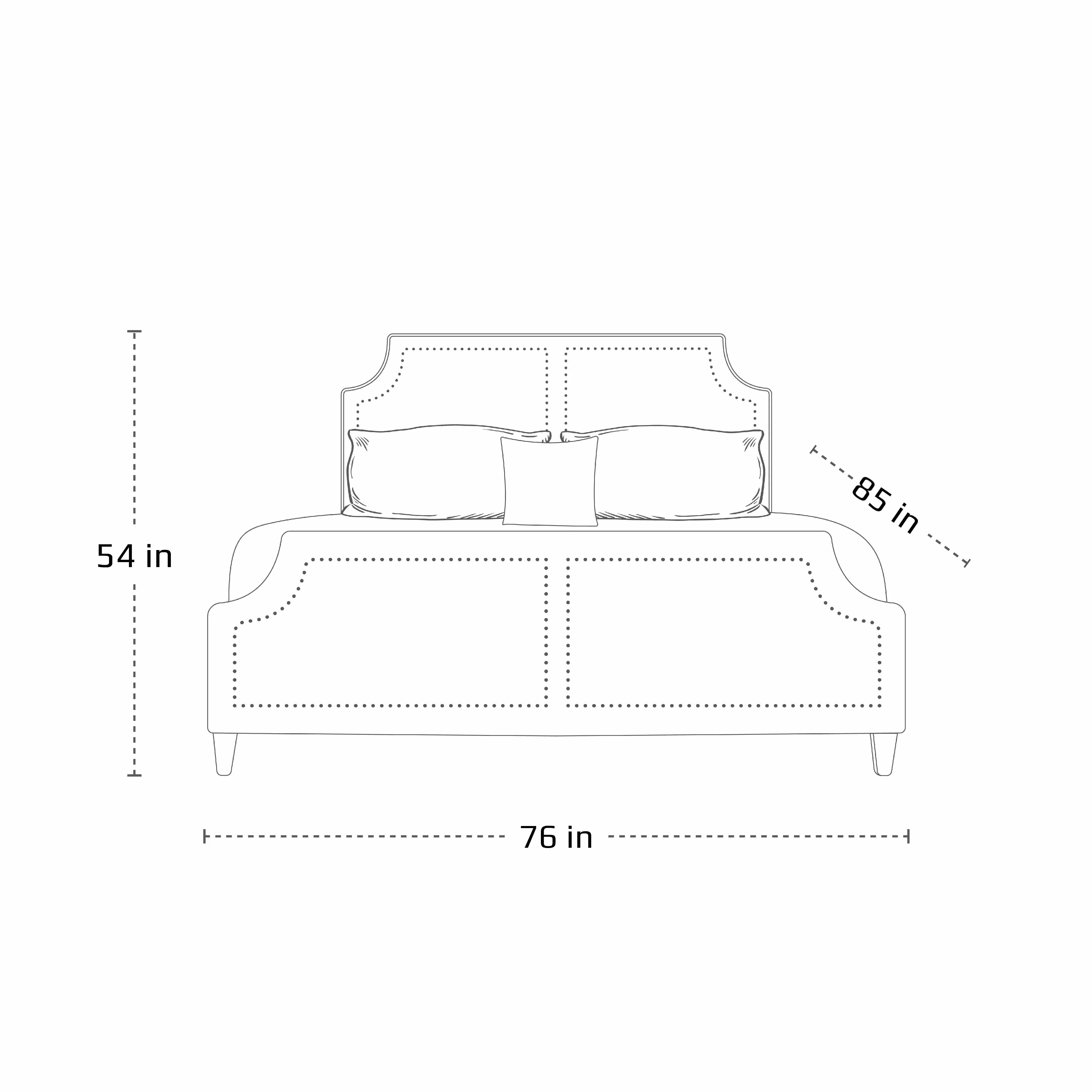 Richmond Bed with Side Tables