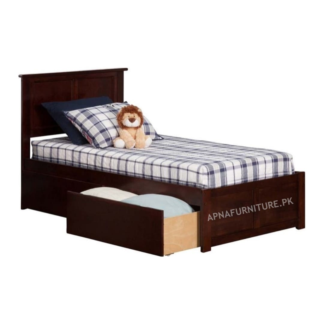 Wilder Single Bed with Storage Drawers