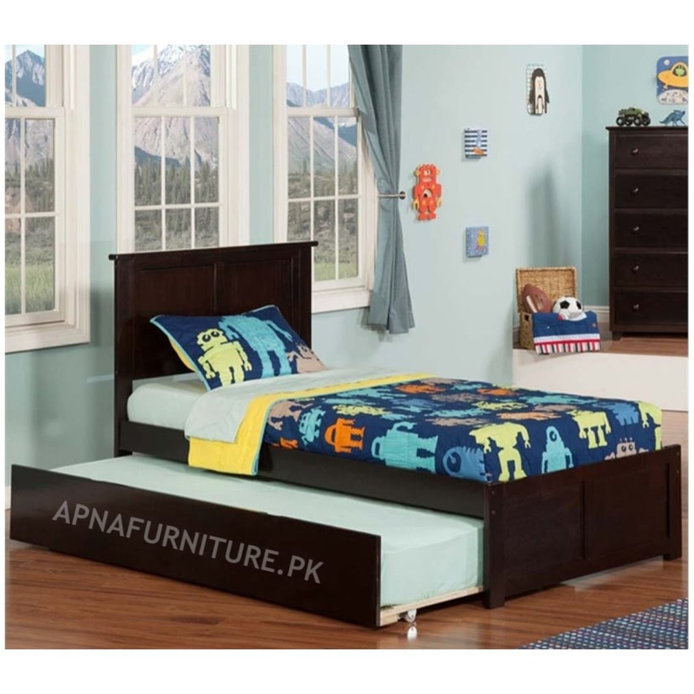 Seraphim Single Bed with Trundle