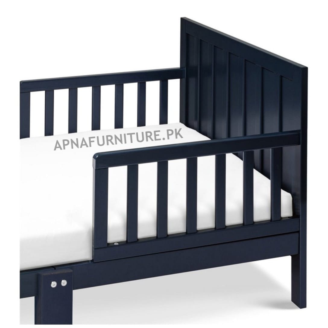 Percival Wooden Single Bed with Side Railings