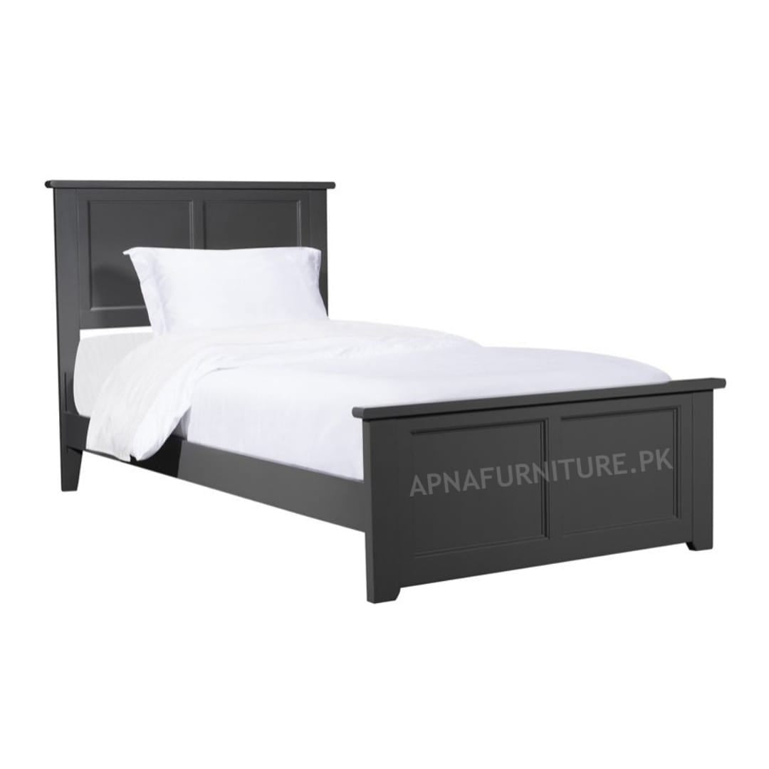 Milo Wooden Single Bed