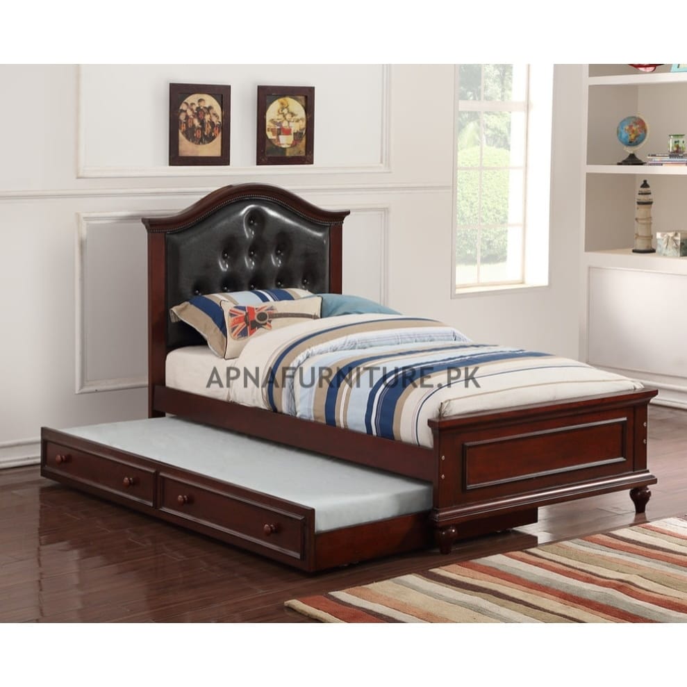 Wrenly Single Bed with Trundle