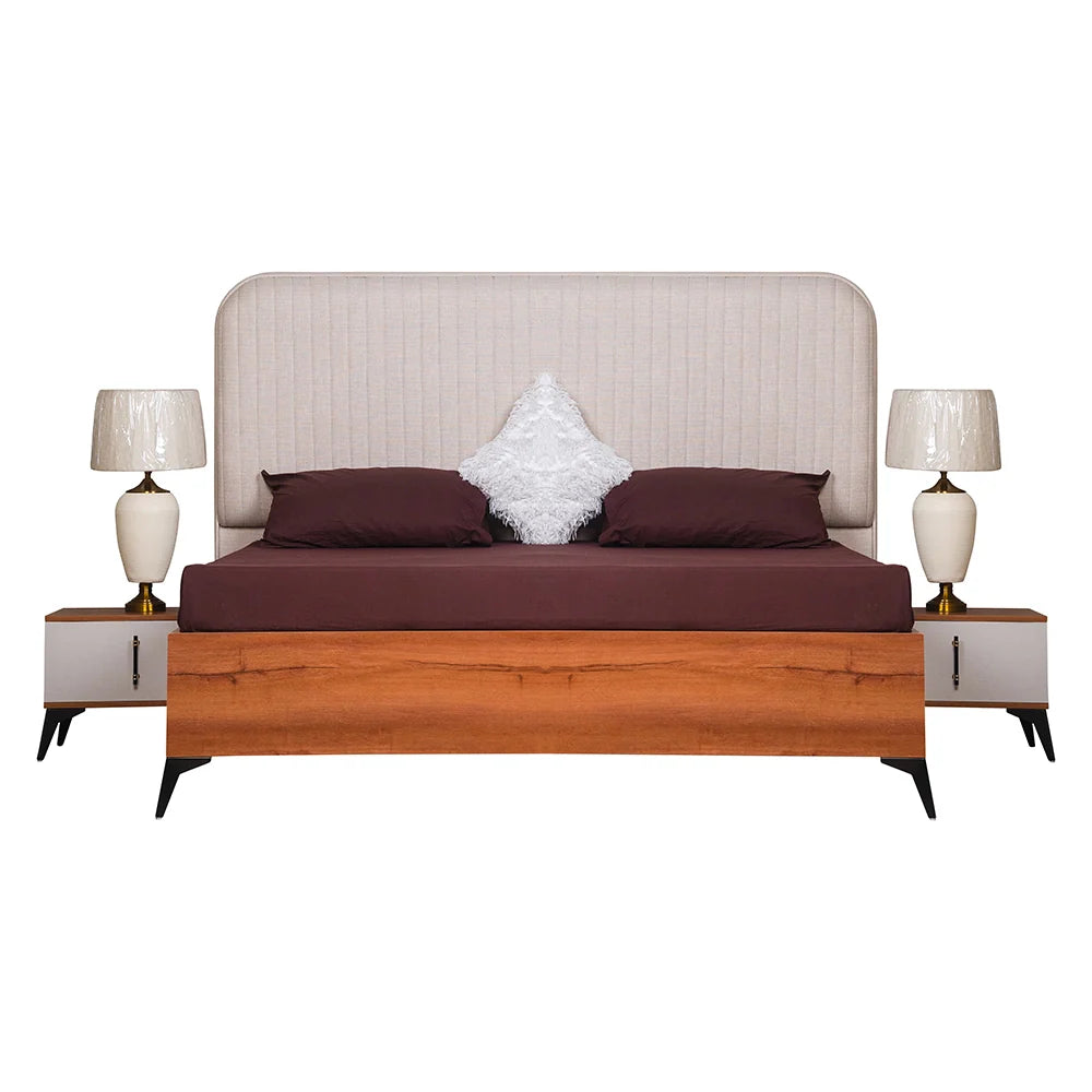Emre Bed with Side Tables