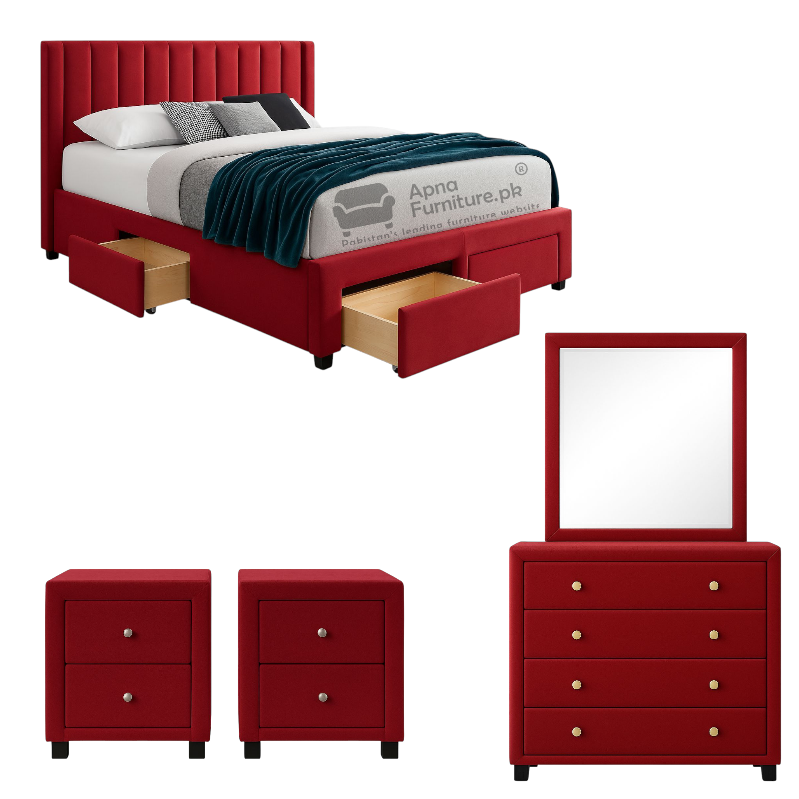 Rima Bridal Furniture Set 5 Piece
