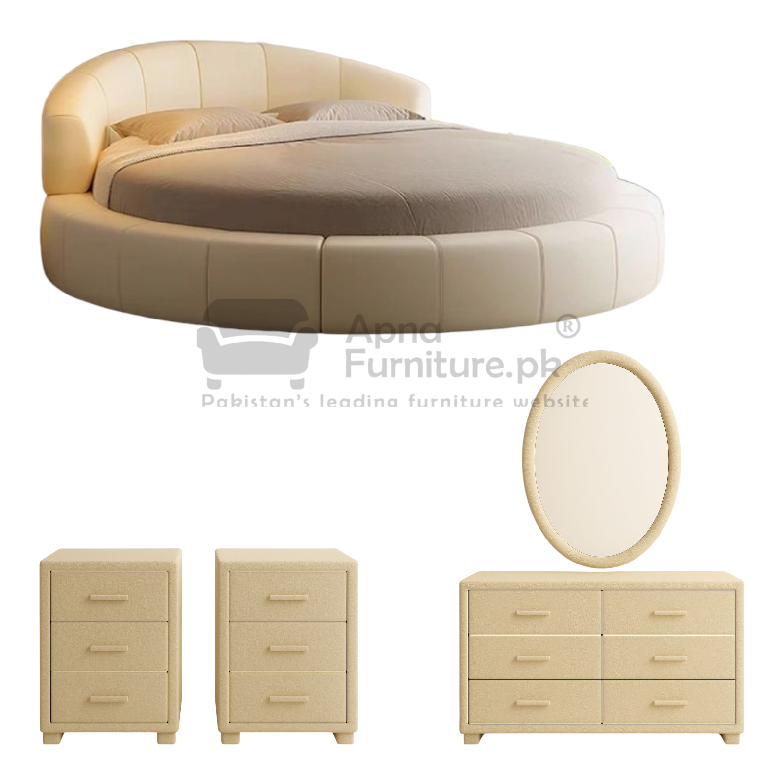 Gardenia Bridal Bed Set (5 Piece)