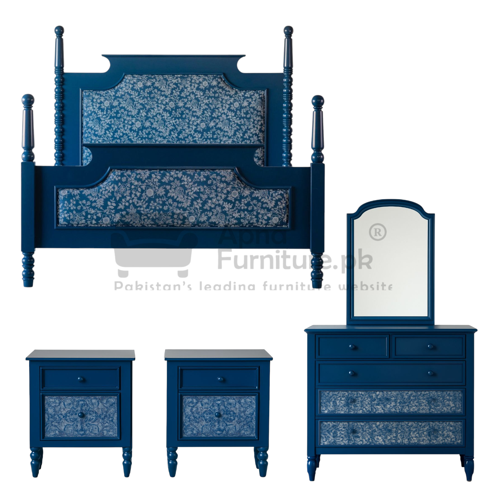 Bluejay Bridal Furniture Set (5 Piece)