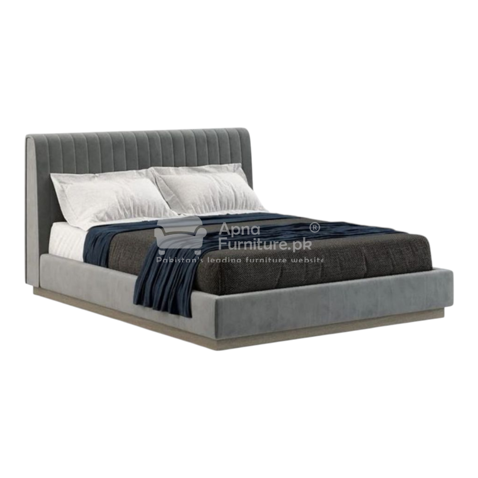 Pomelo Upholstery Double Bed Set (5 Piece)