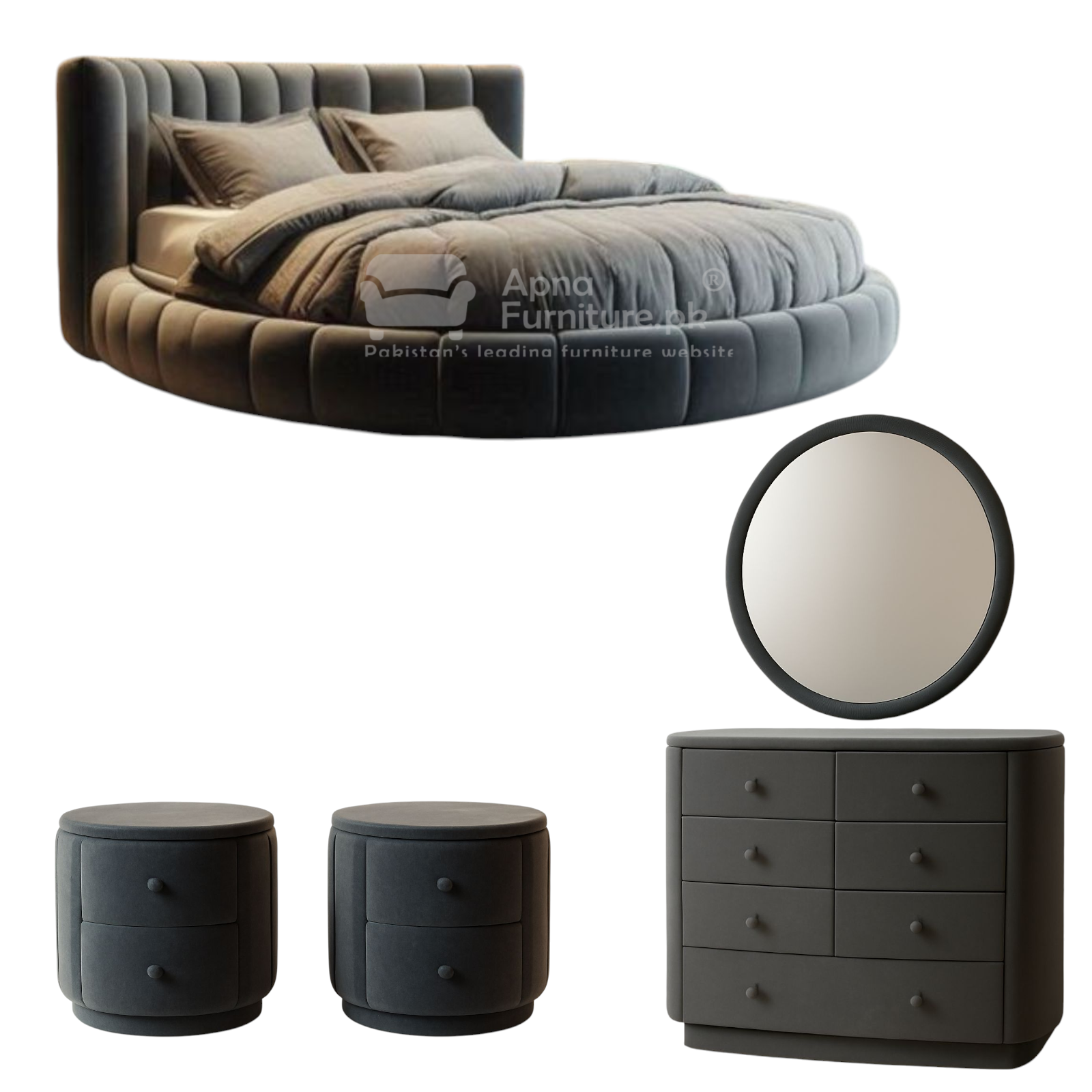 Nectar Bridal Furniture Set (5 Piece)