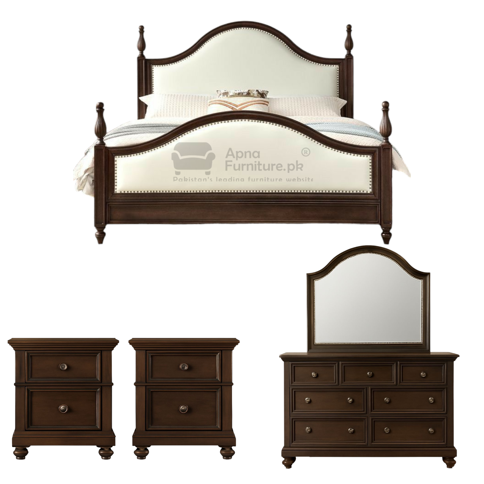 Samar Double Bed Set 5 Piece