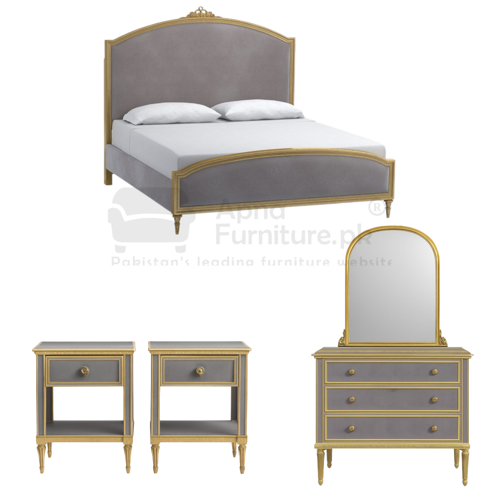Celine Double Bed Set 5 Piece