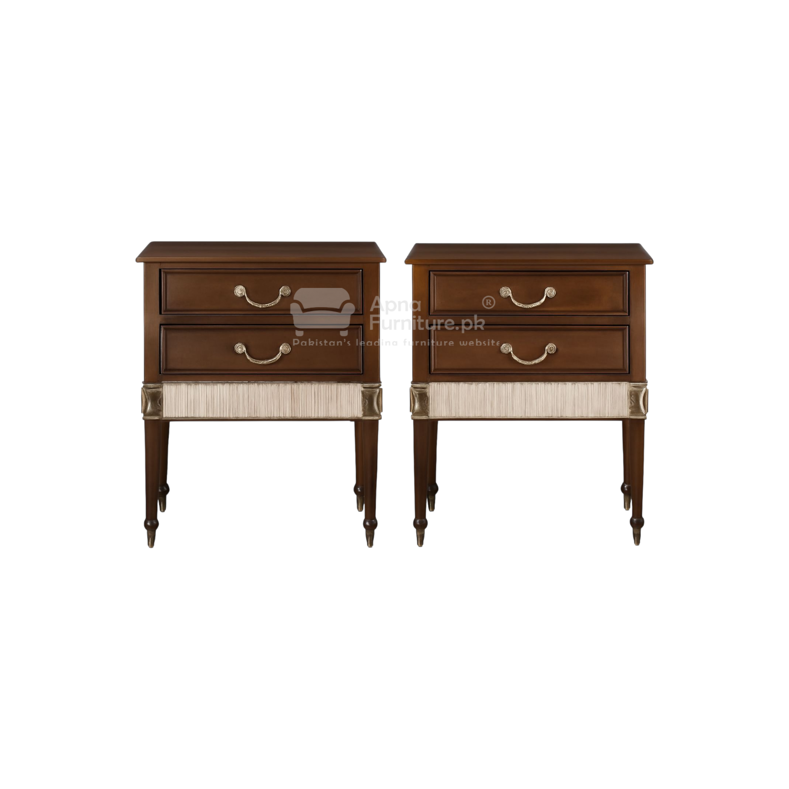 Giselle Wooden Double Bed Set (5 Piece)