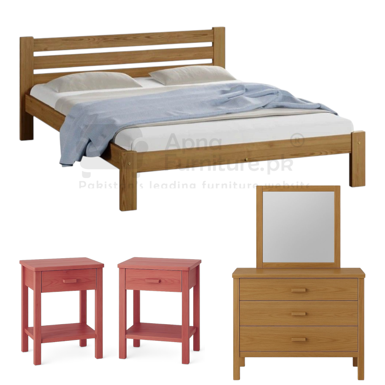 Sirine Wedding Furniture Set (5 Piece)