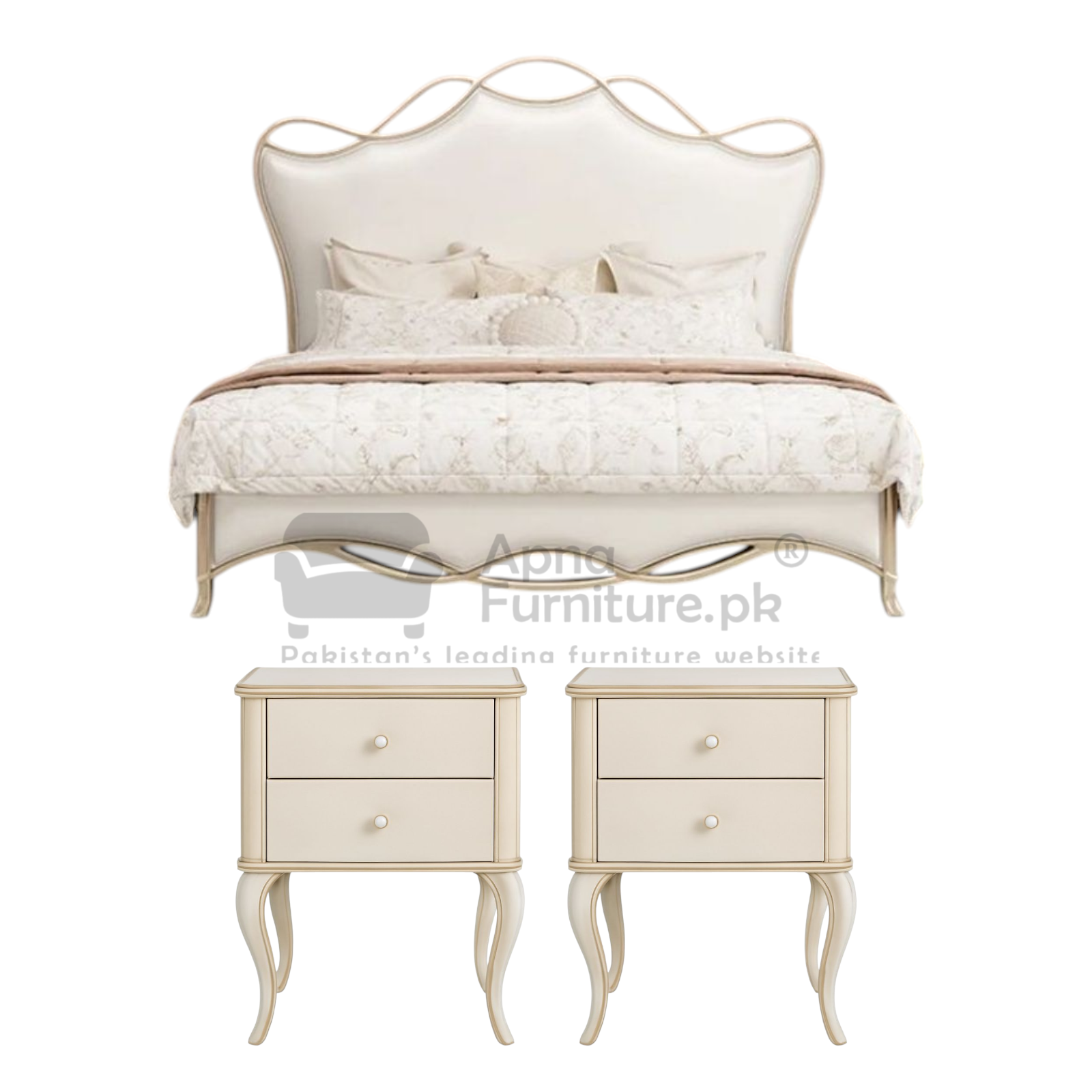 Inaya Double Bed Set (5 Piece)