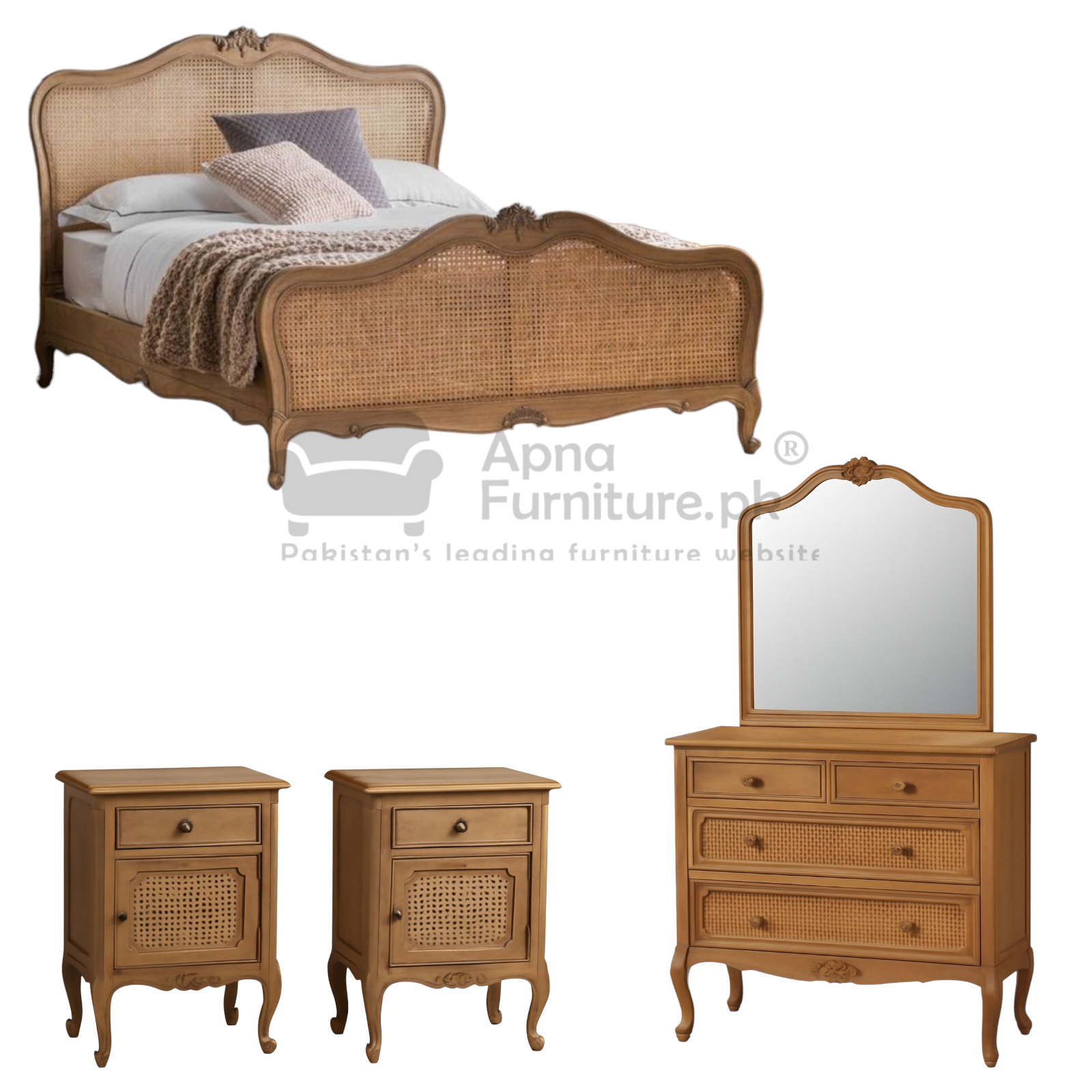 Yusra Wedding Furniture Set (5 Piece)