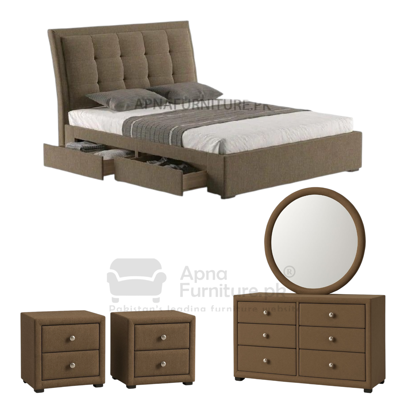 Sibel Bridal Furniture Set (5 Piece)