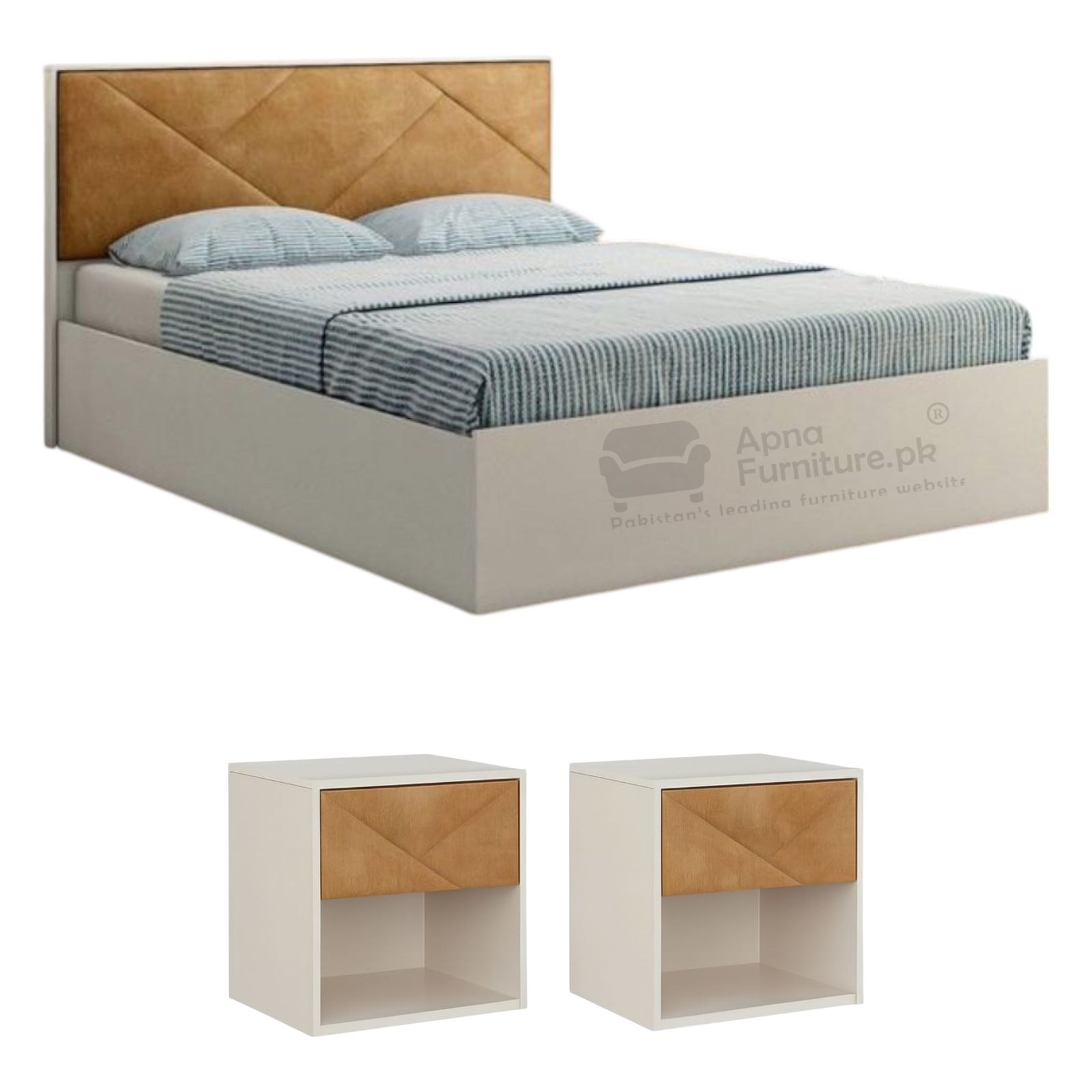 Ethem Double Bed Set