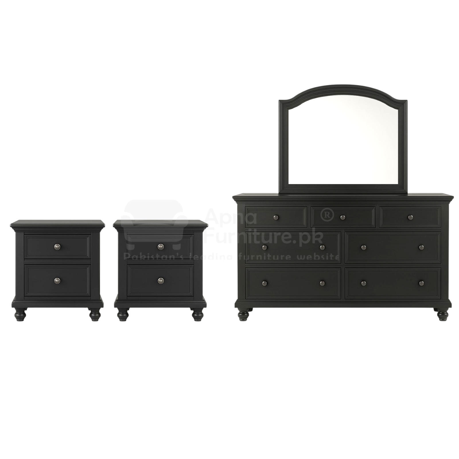 Samira Storage Double Bed Set 5 Piece
