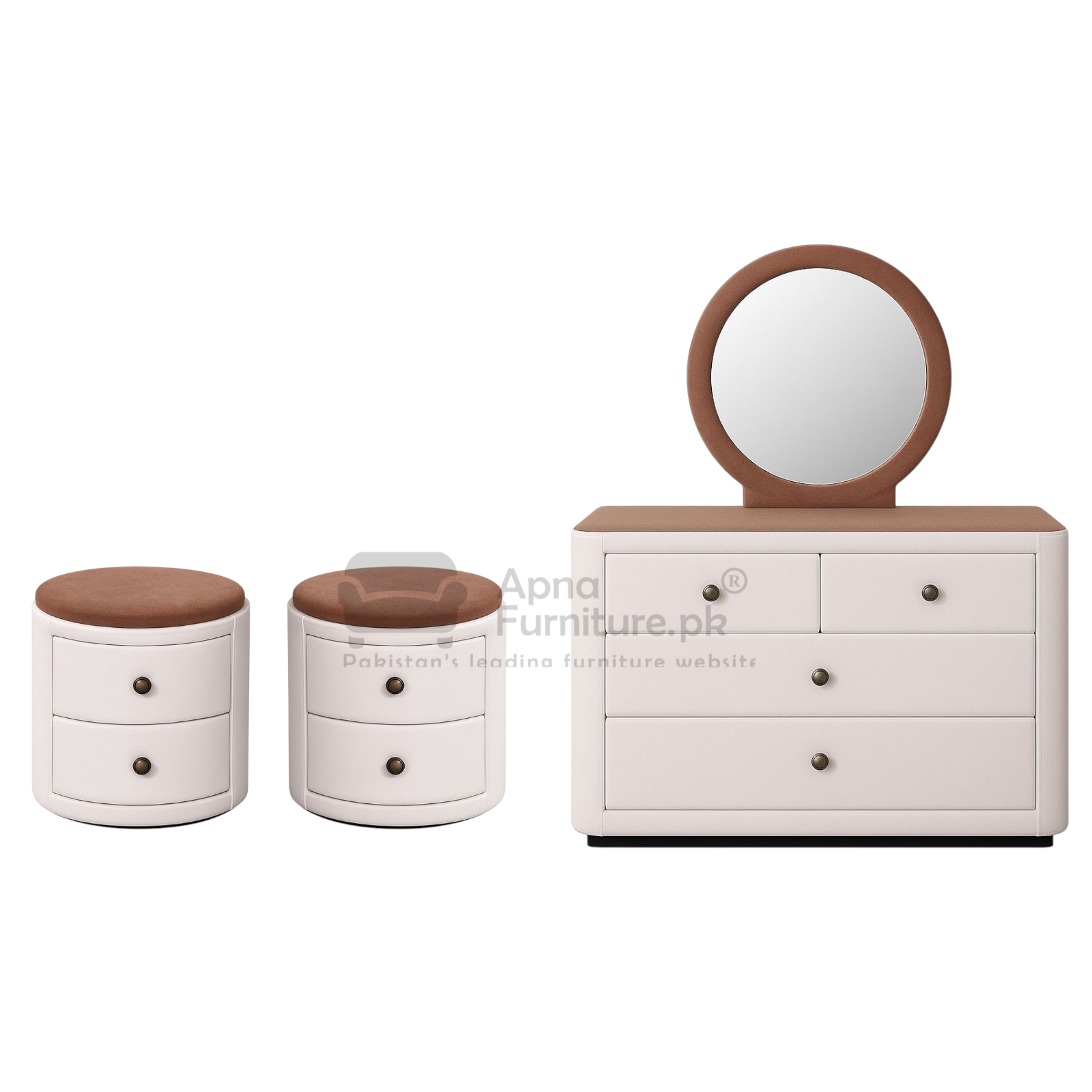 Sabine Round Bed Set