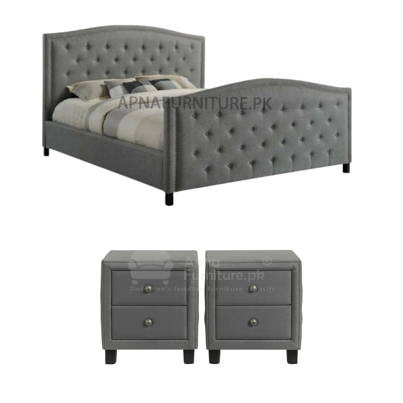 Berta Double Bed Set 5 Piece