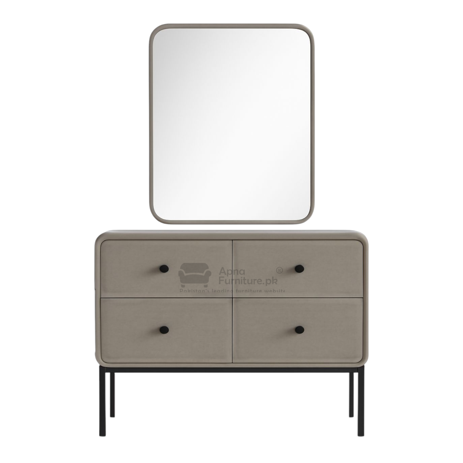 Carla Upholstery Double Bed Set (5 Piece)