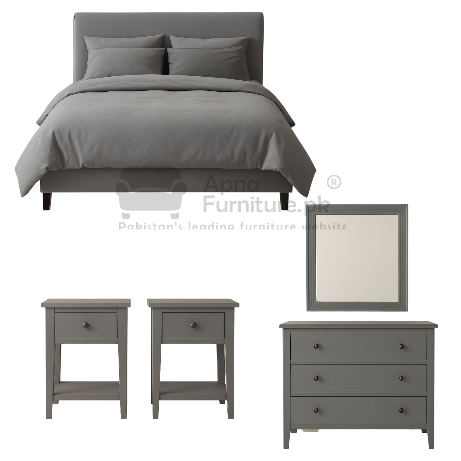 Aline Bridal Furniture Set 5 Piece