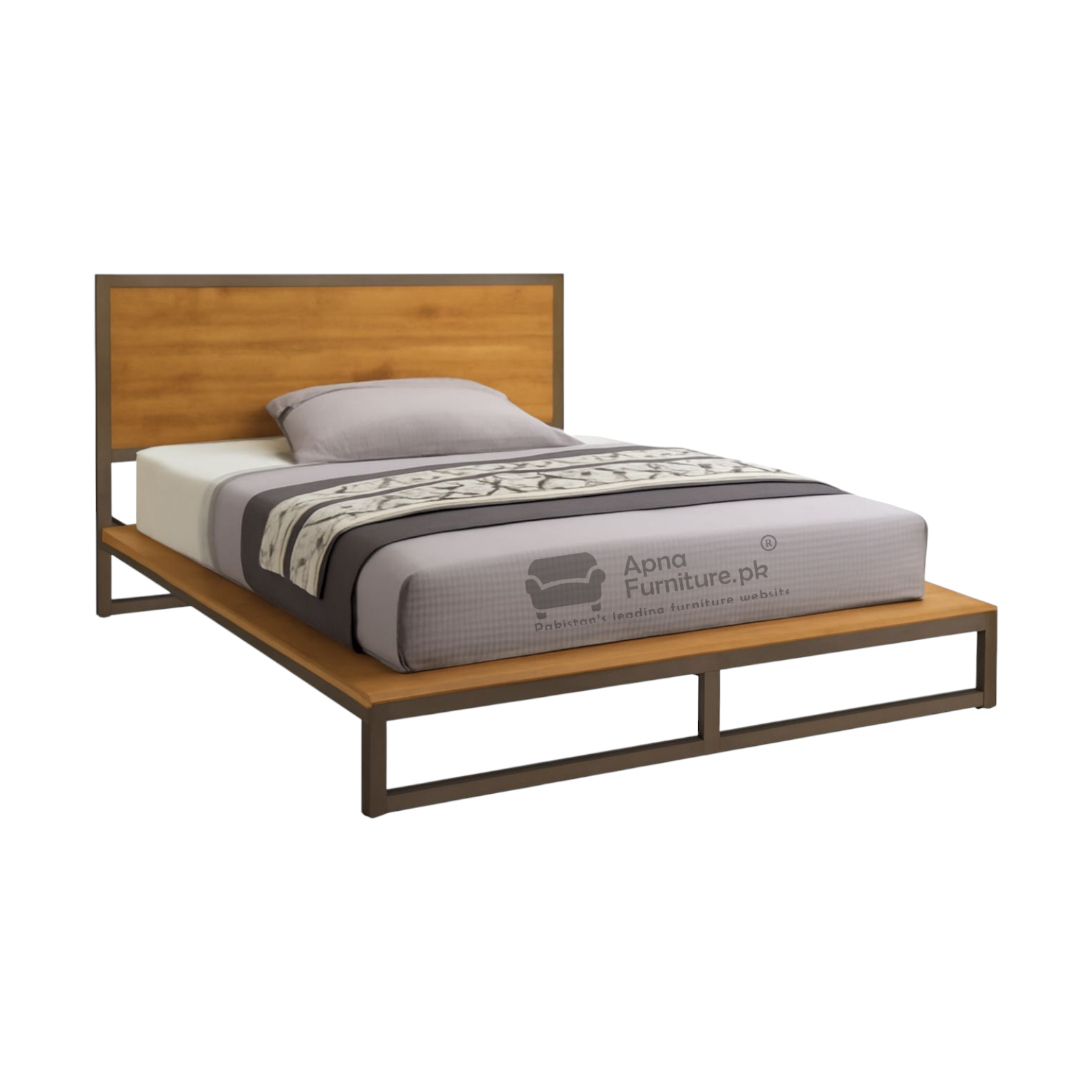 Maya Iron Double Bed Set 5 Piece