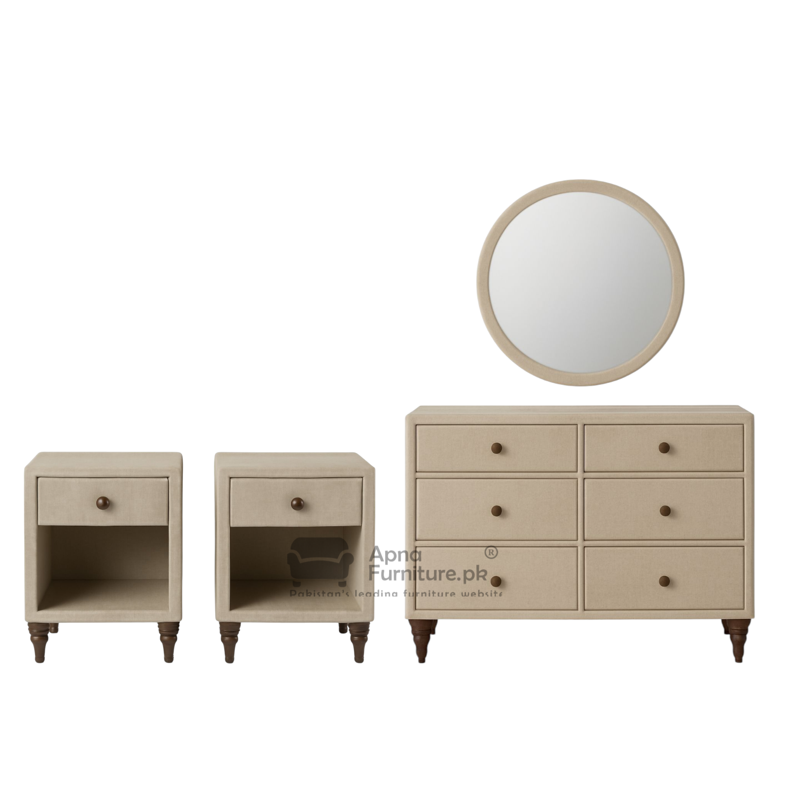 Cinta Double Bed Set 5 Piece