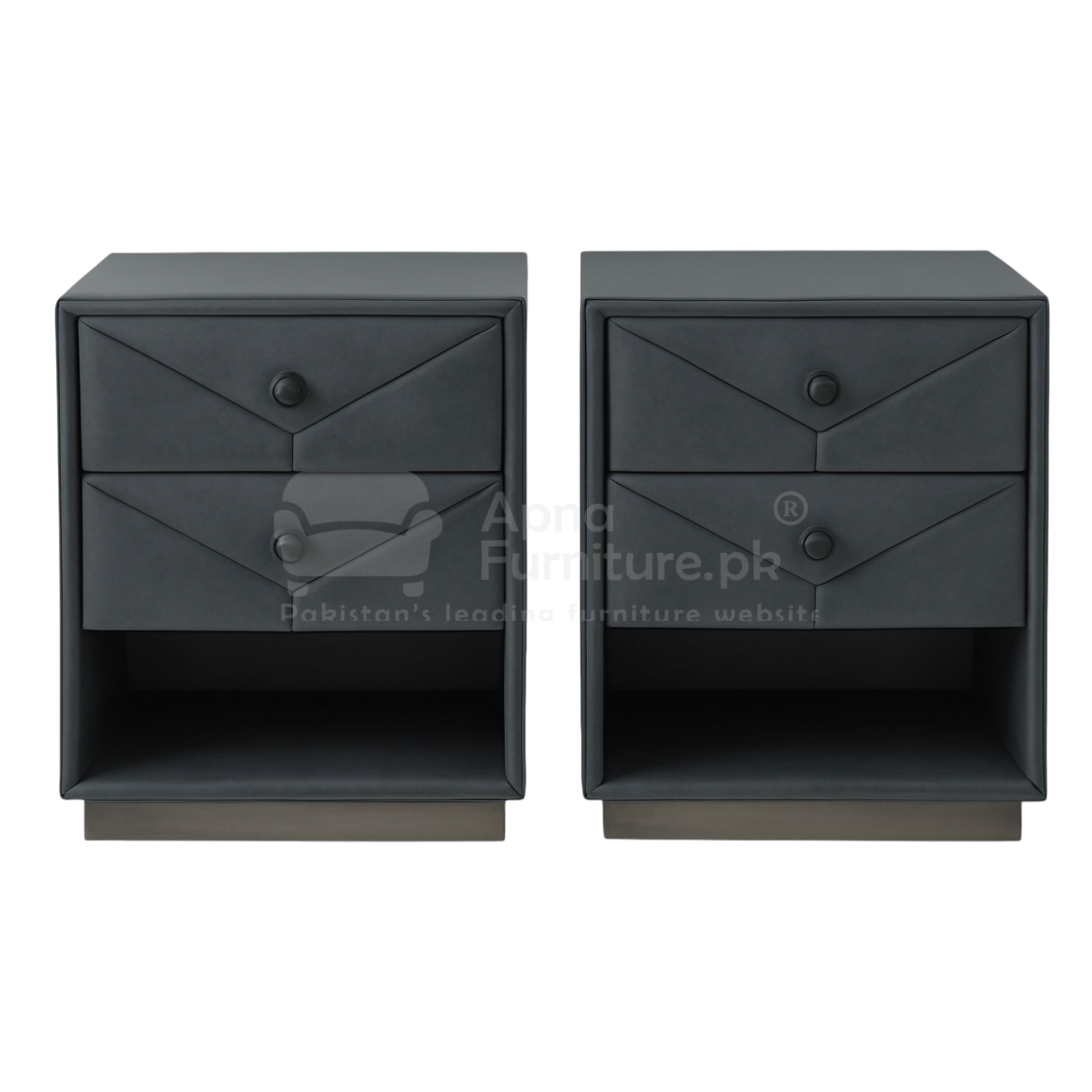 Jumana Upholstered Double Bed Set (5 Piece)