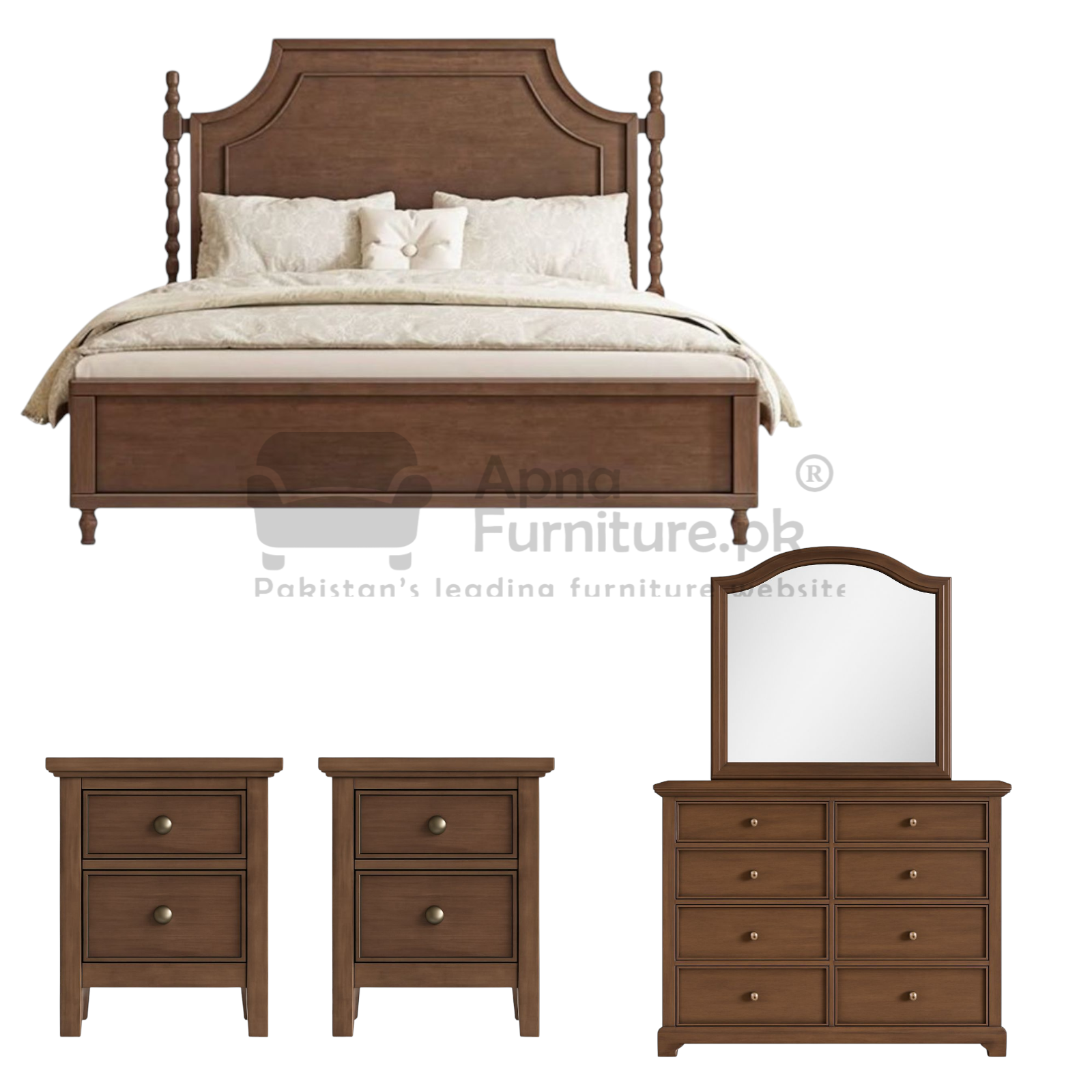 Mert Wedding Furniture Set (5 piece)