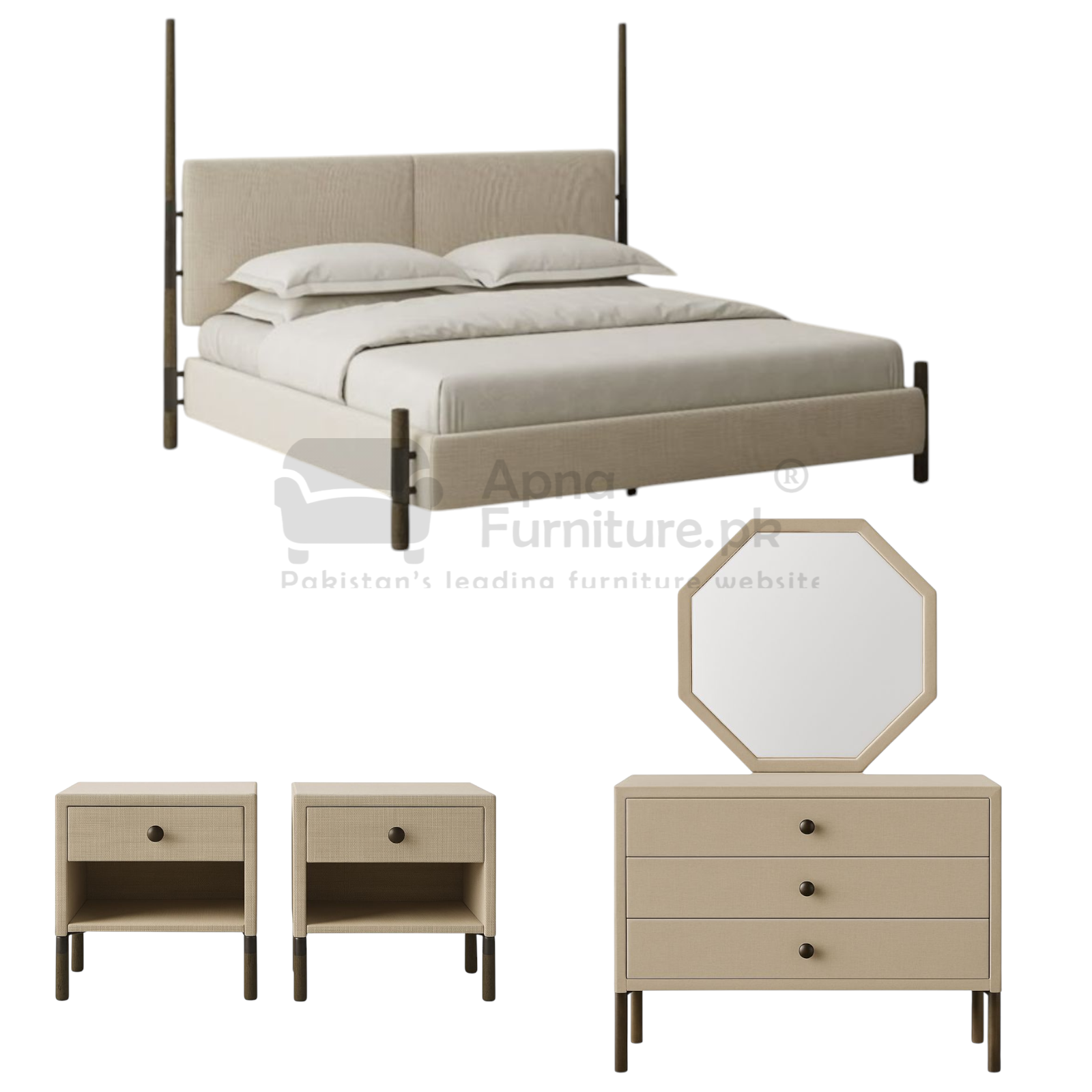 Panther Bridal Furniture Set (5 piece)