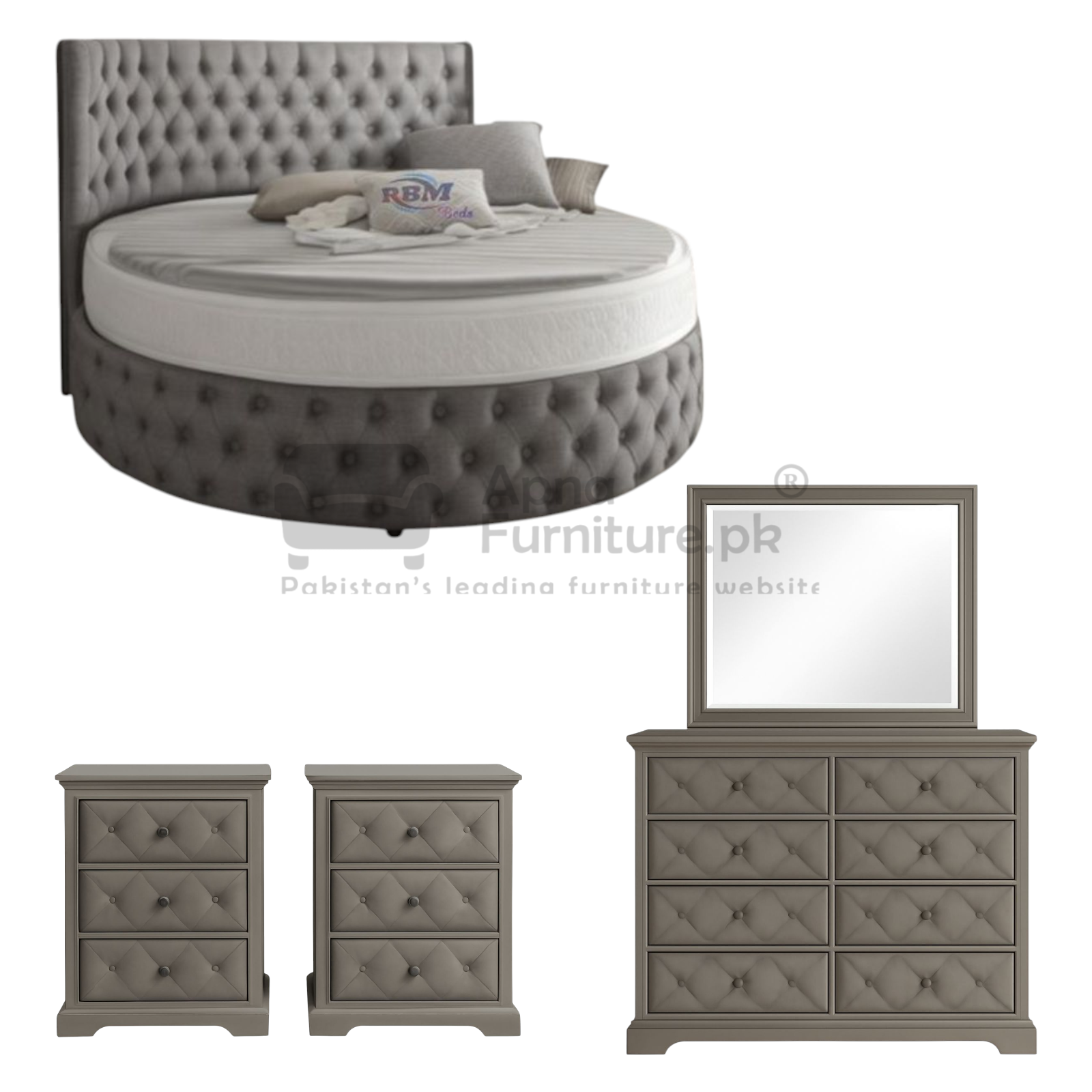 Peony Bridal Furniture Set (5 Piece)