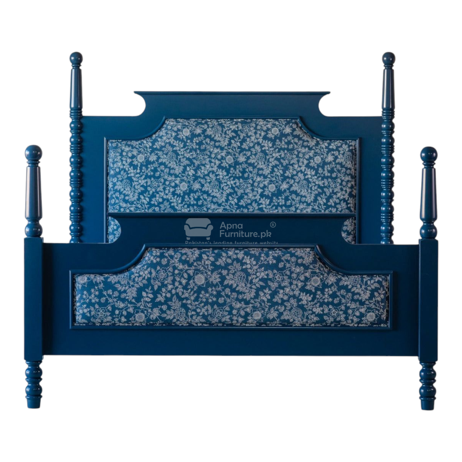 Bluejay Wooden Double Bed Set (5 Piece)